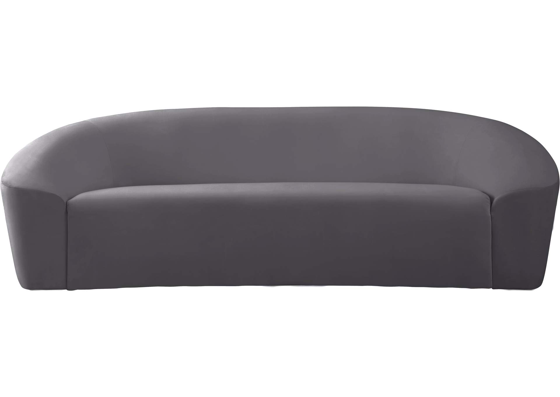 Riley Grey Velvet Sofa,Meridian Furniture