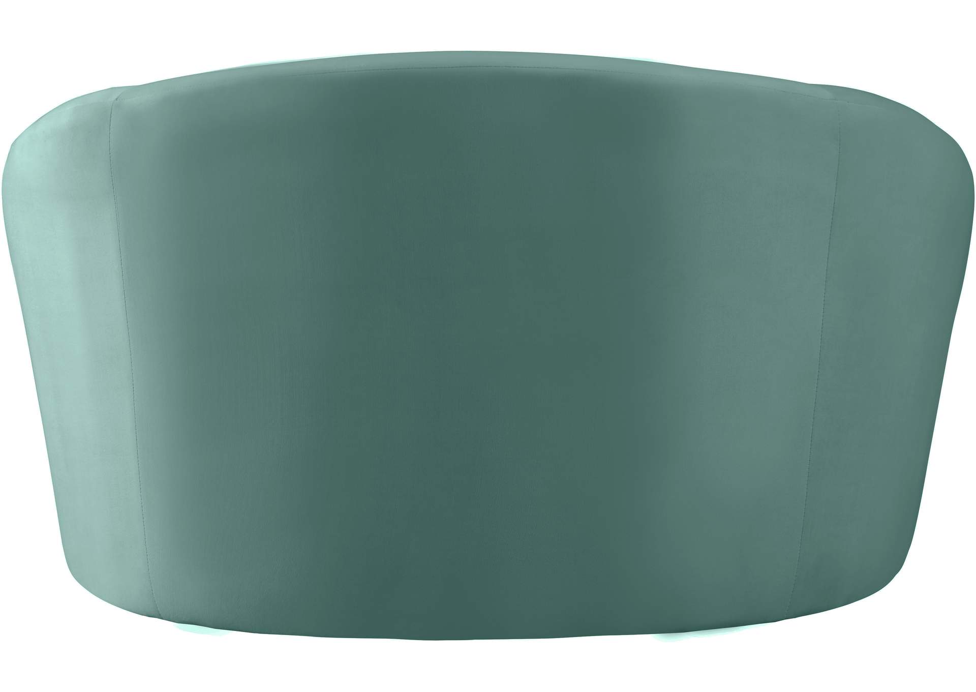 Riley Mint Velvet Chair,Meridian Furniture