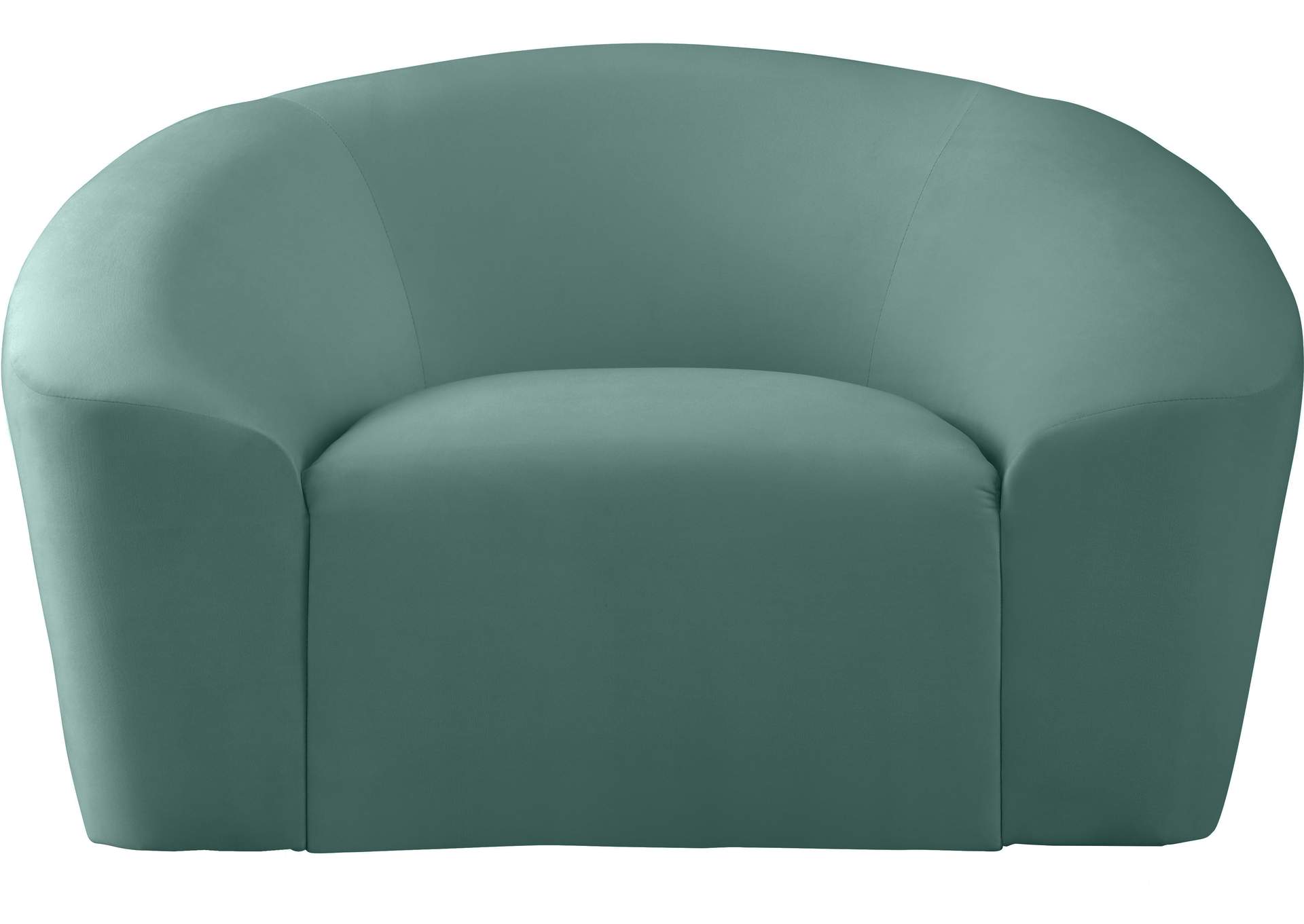 Riley Mint Velvet Chair,Meridian Furniture