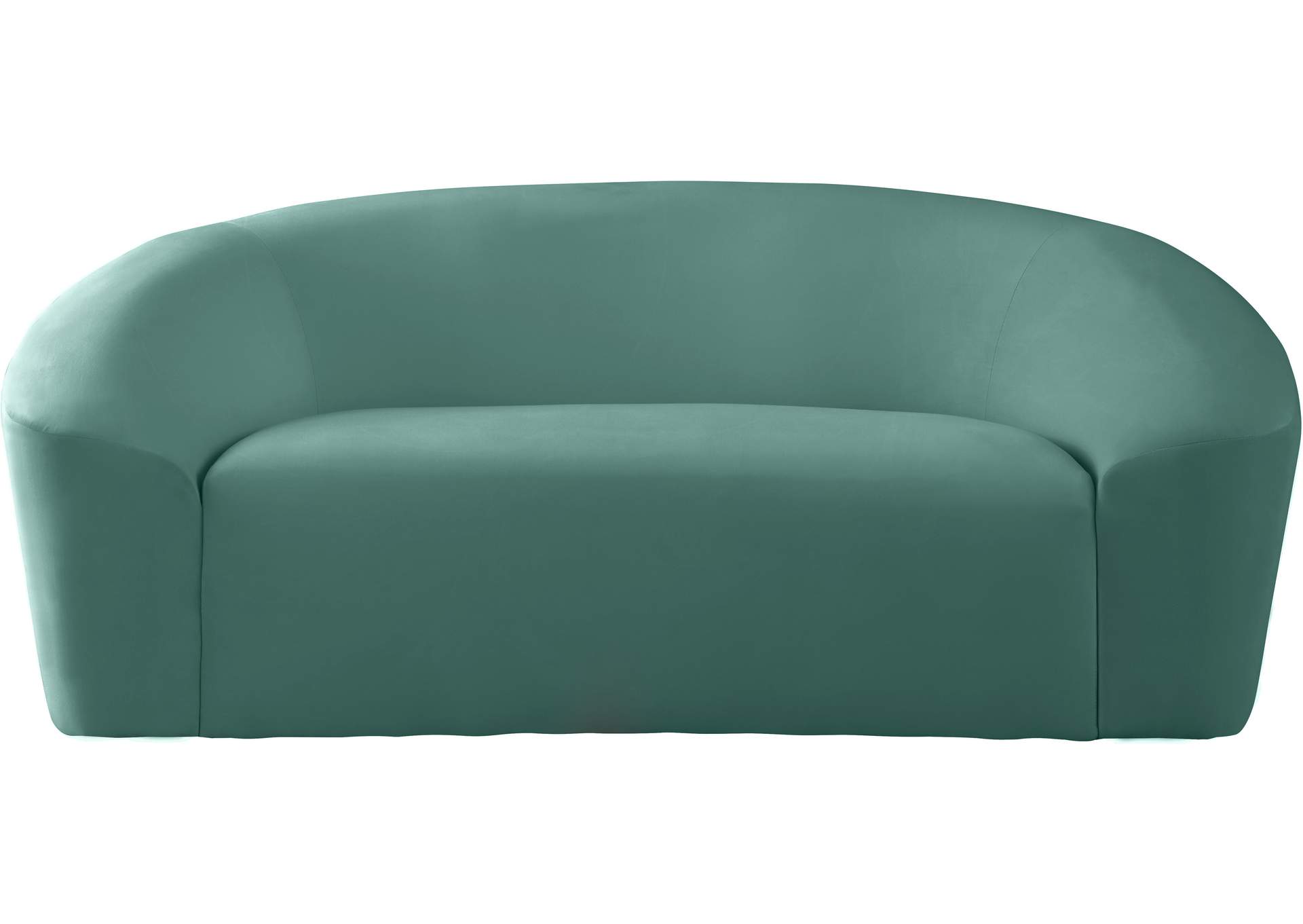 Riley Mint Velvet Loveseat,Meridian Furniture