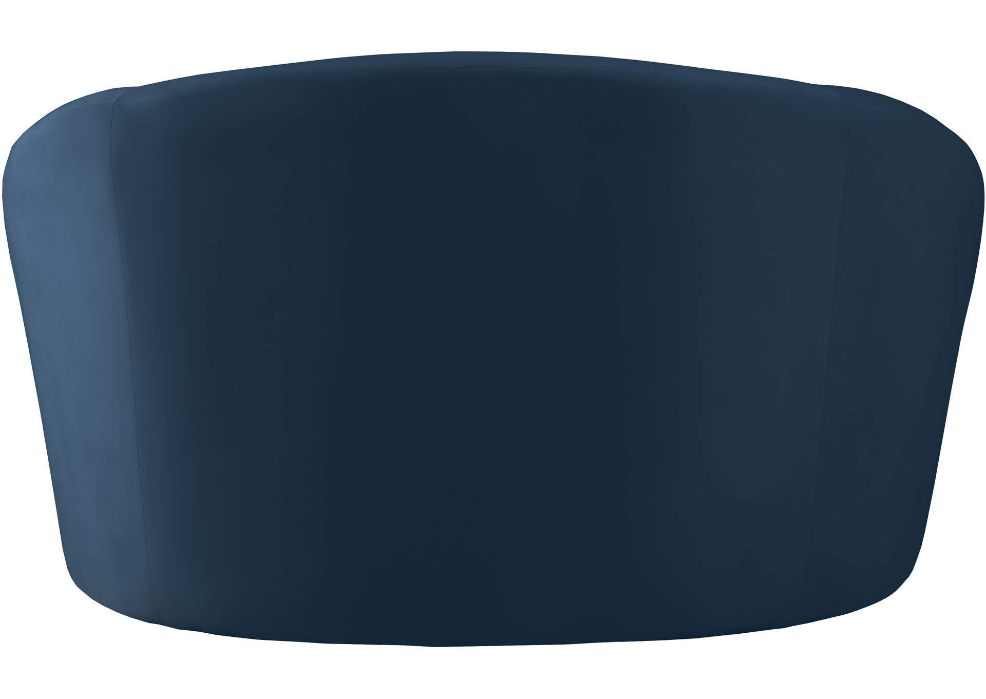 Riley Navy Velvet Chair,Meridian Furniture