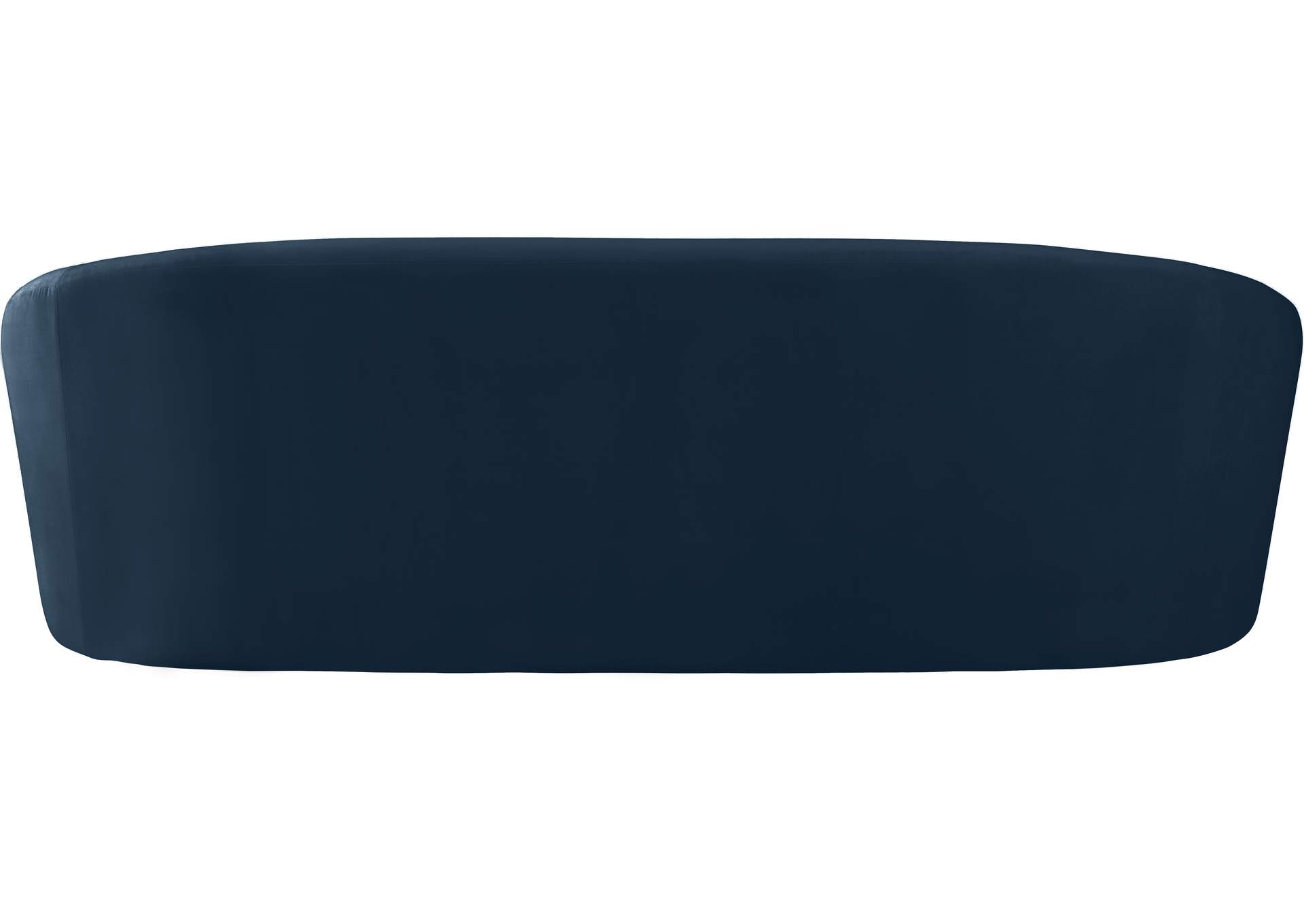 Riley Navy Velvet Sofa,Meridian Furniture