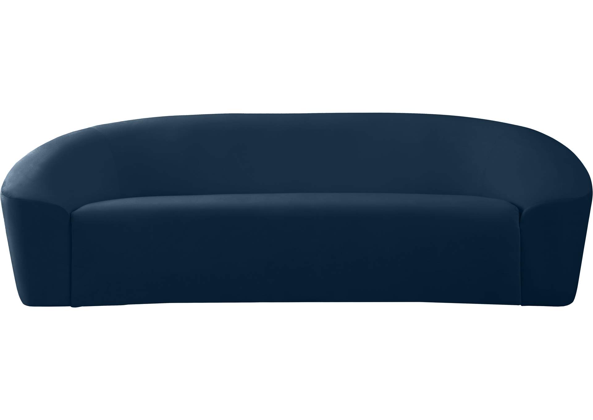 Riley Navy Velvet Sofa,Meridian Furniture