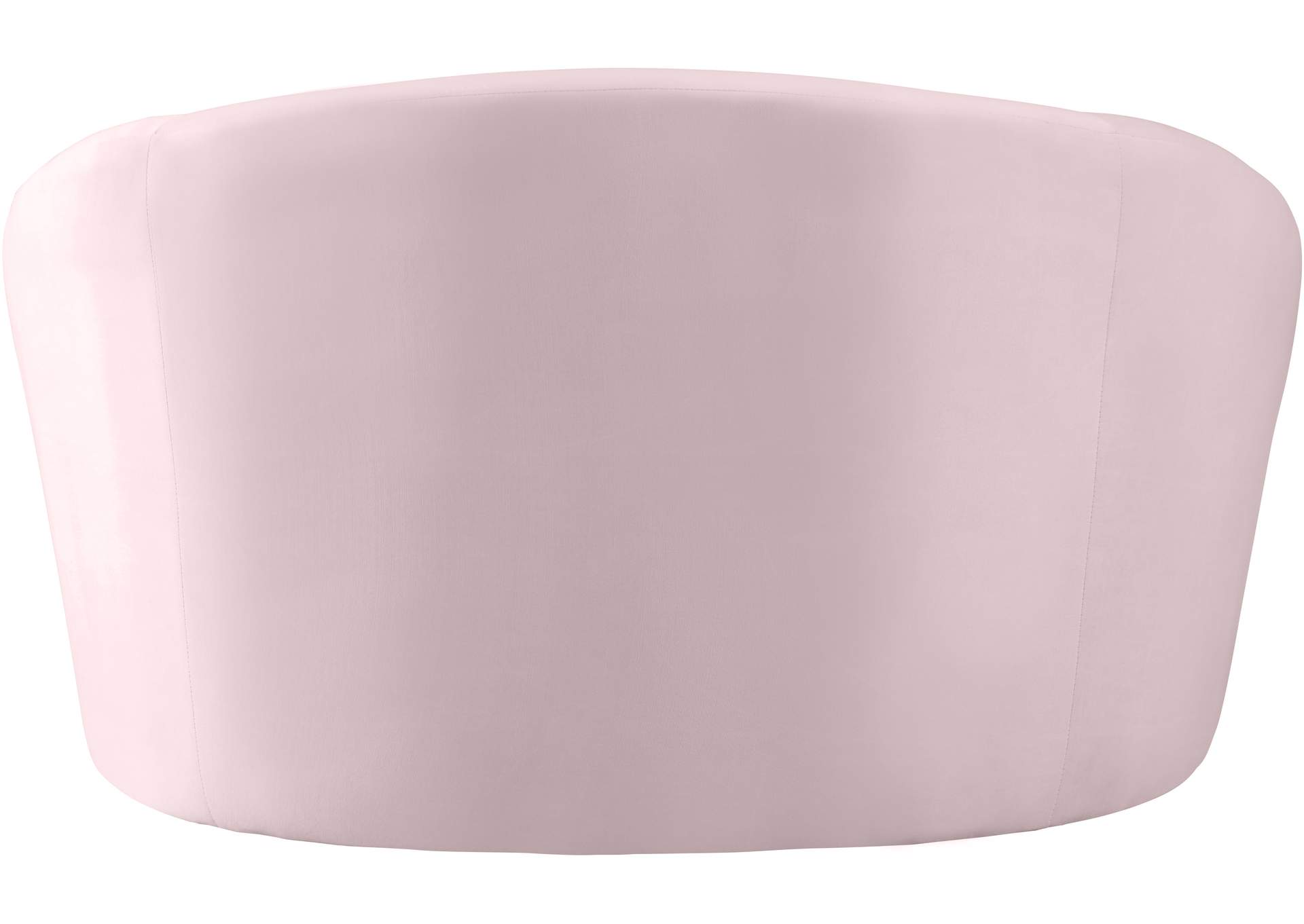 Riley Pink Velvet Chair,Meridian Furniture