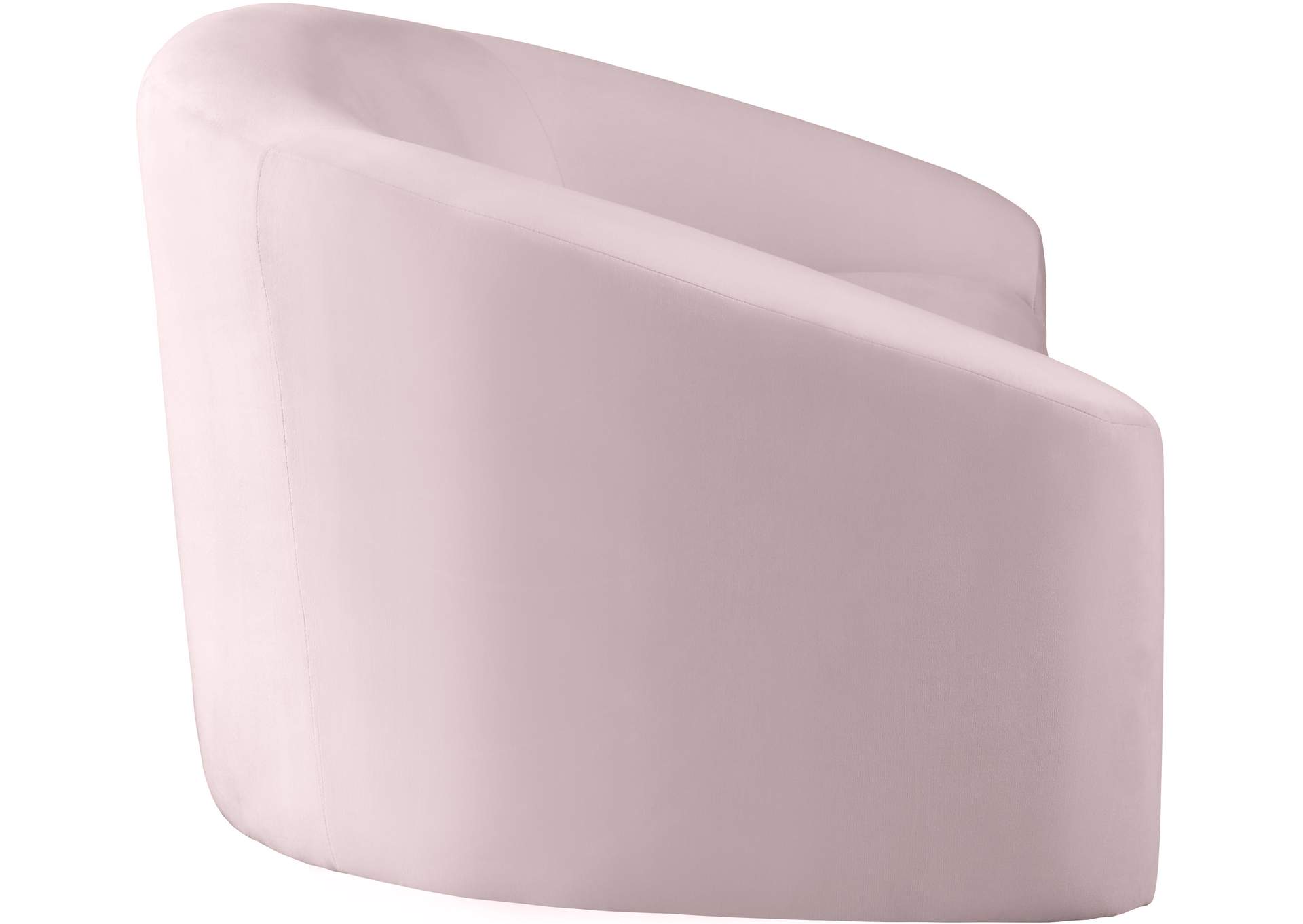 Riley Pink Velvet Sofa,Meridian Furniture