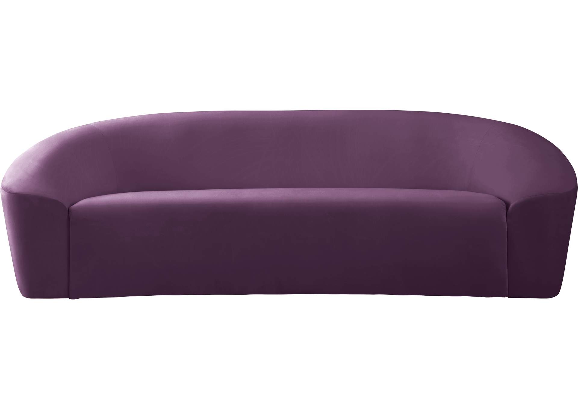 Riley Purple Velvet Sofa,Meridian Furniture