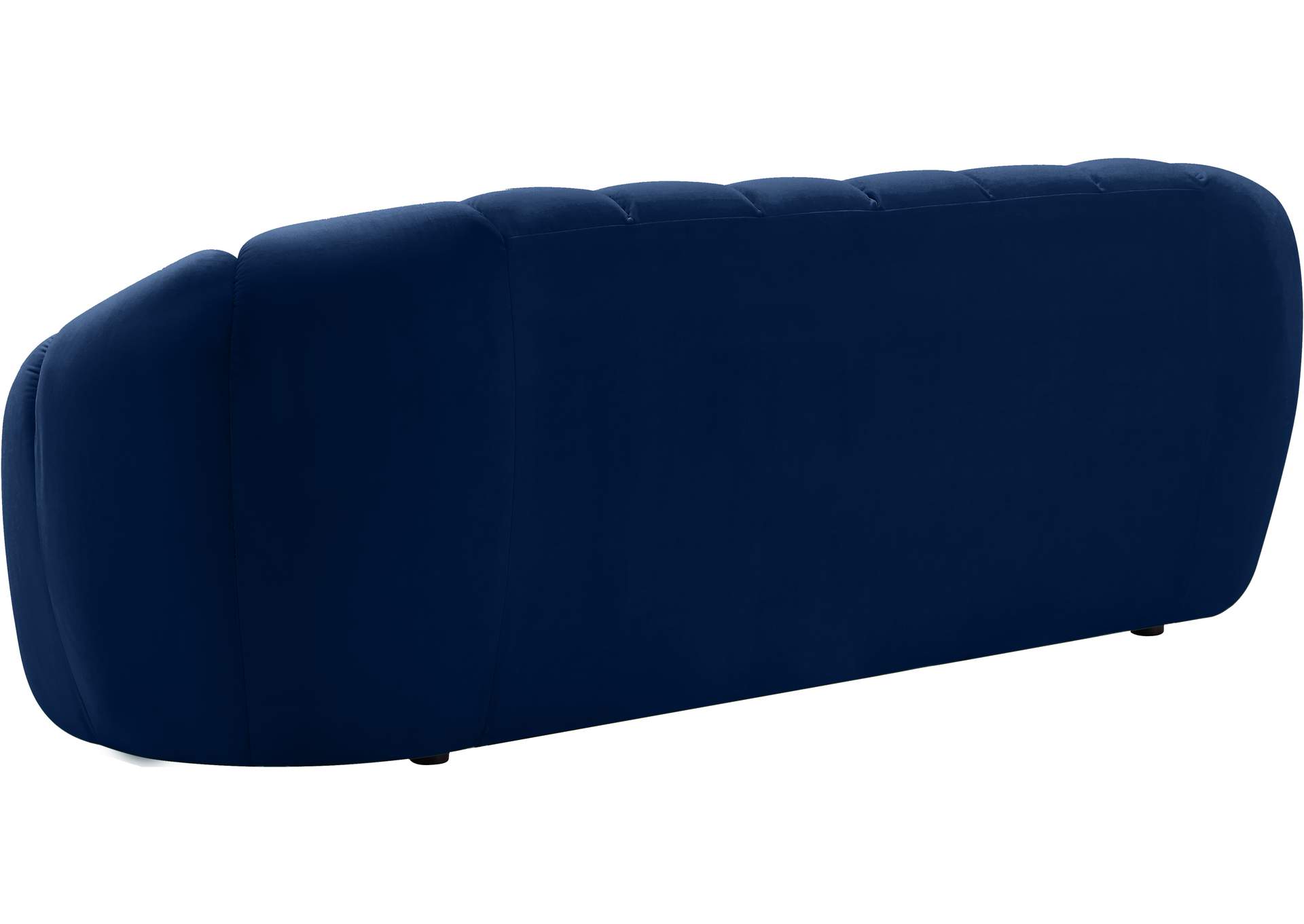 Elijah Navy Velvet Sofa,Meridian Furniture