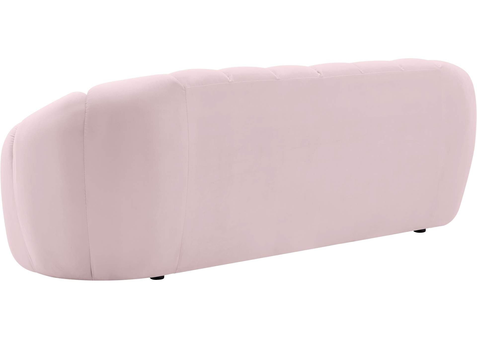 Elijah Pink Velvet Sofa,Meridian Furniture