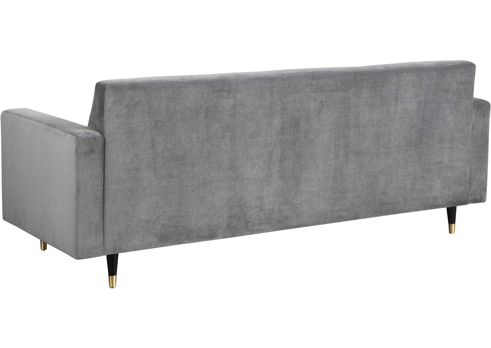 Lola Grey Velvet Sofa,Meridian Furniture