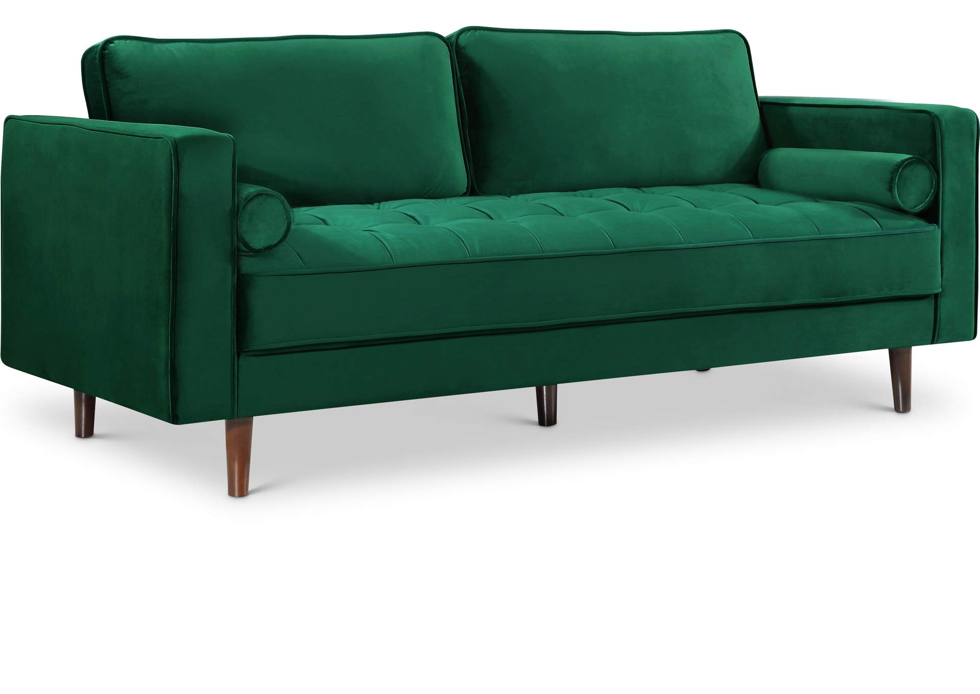 Emily Green Velvet Sofa,Meridian Furniture