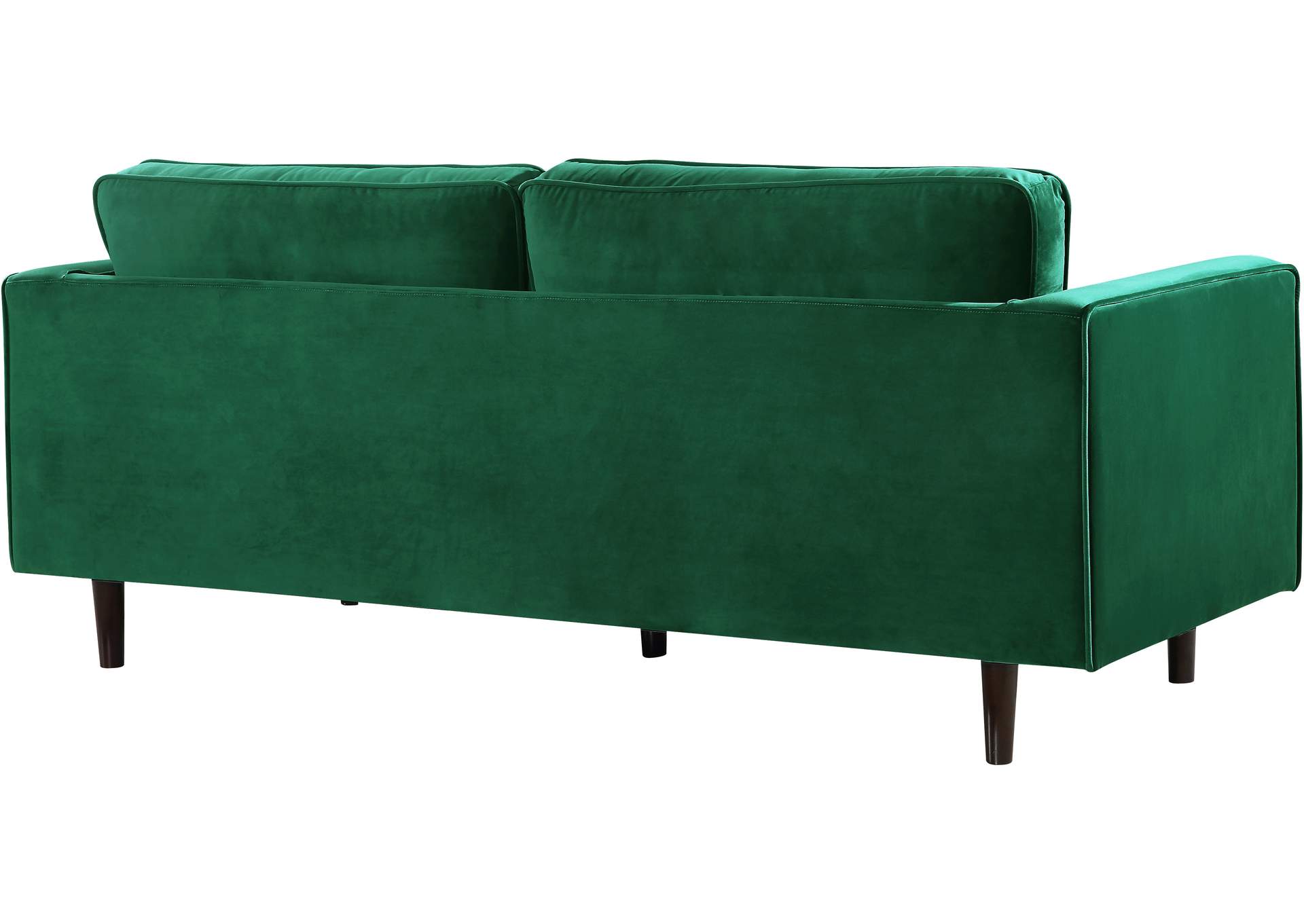 Emily Green Velvet Sofa and Loveseat,Meridian Furniture