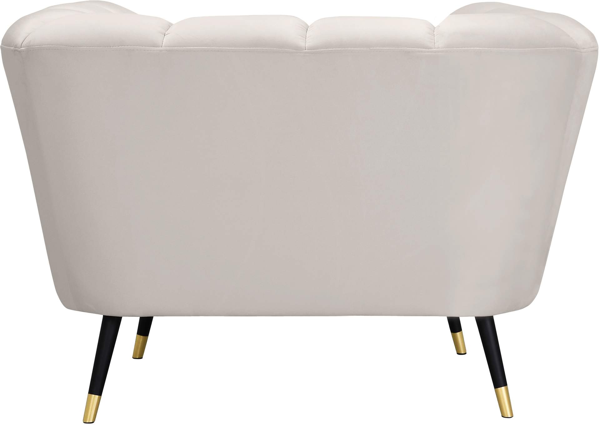 Beaumont Cream Velvet Chair,Meridian Furniture