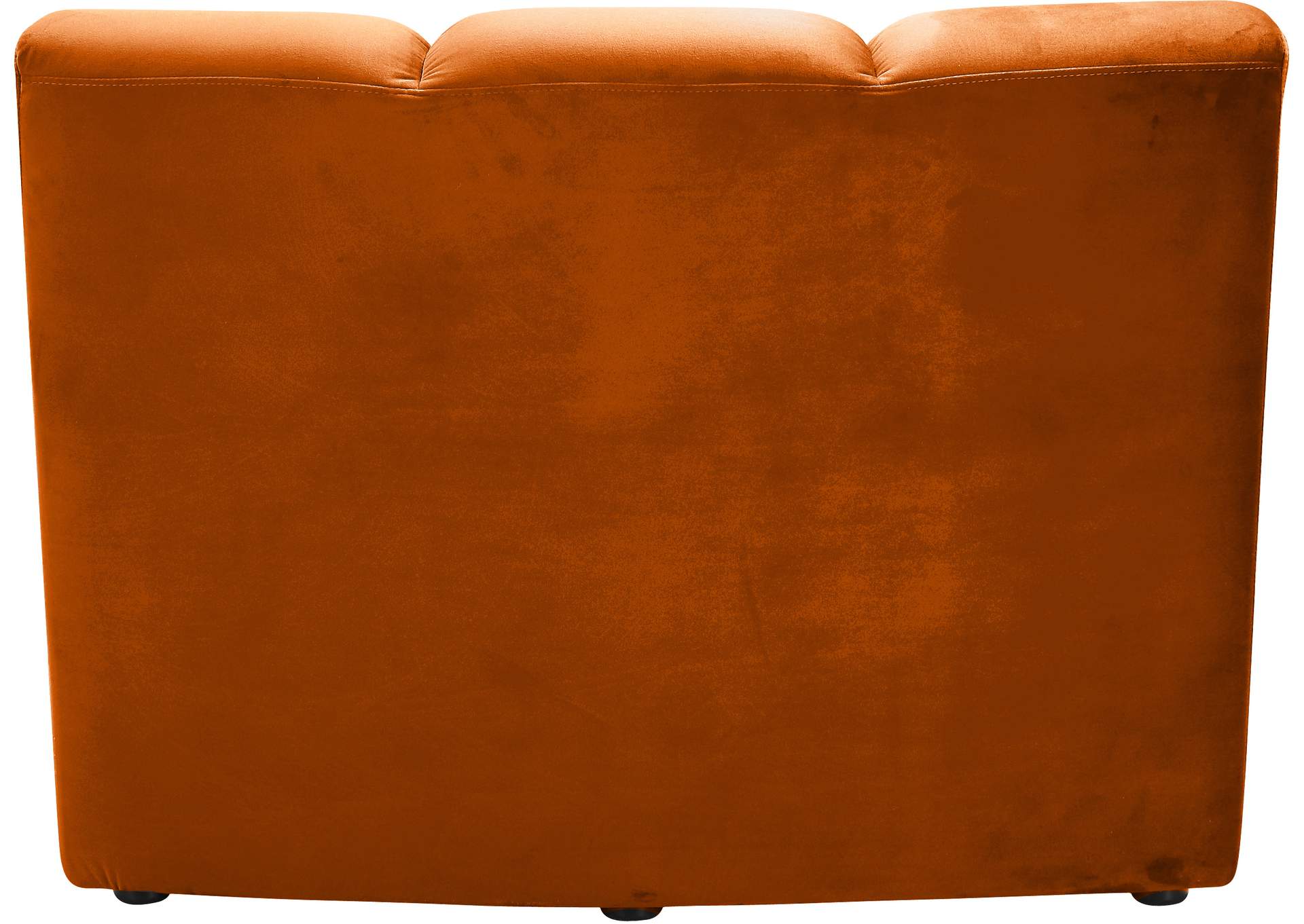 Infinity Cognac Velvet Modular Chair,Meridian Furniture