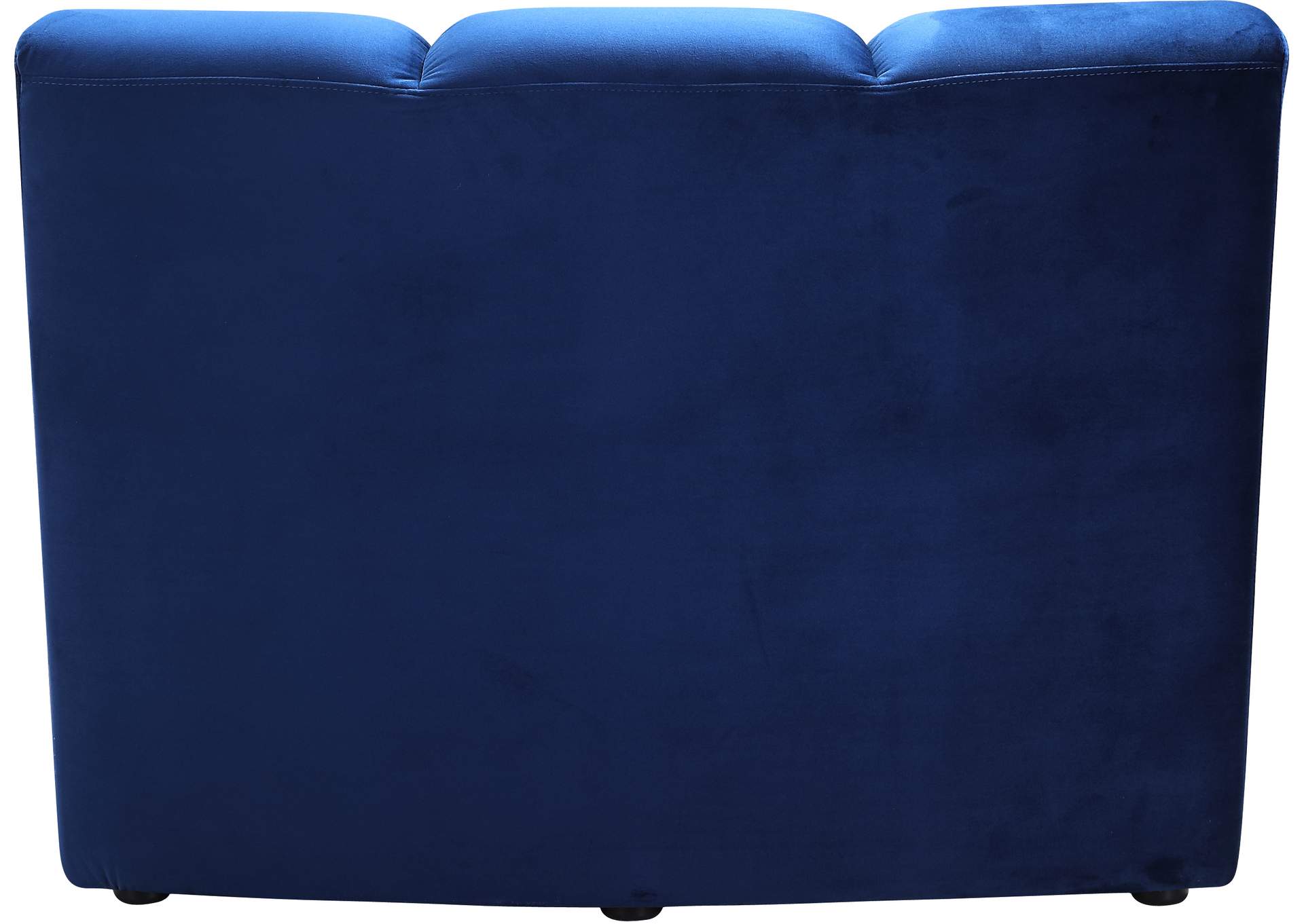 Infinity Navy Velvet Modular Chair,Meridian Furniture