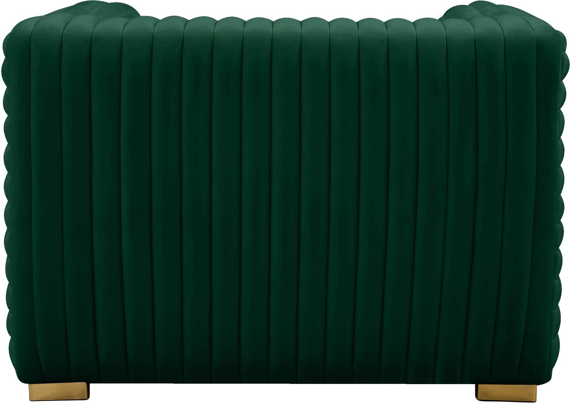 Ravish Green Velvet Chair,Meridian Furniture