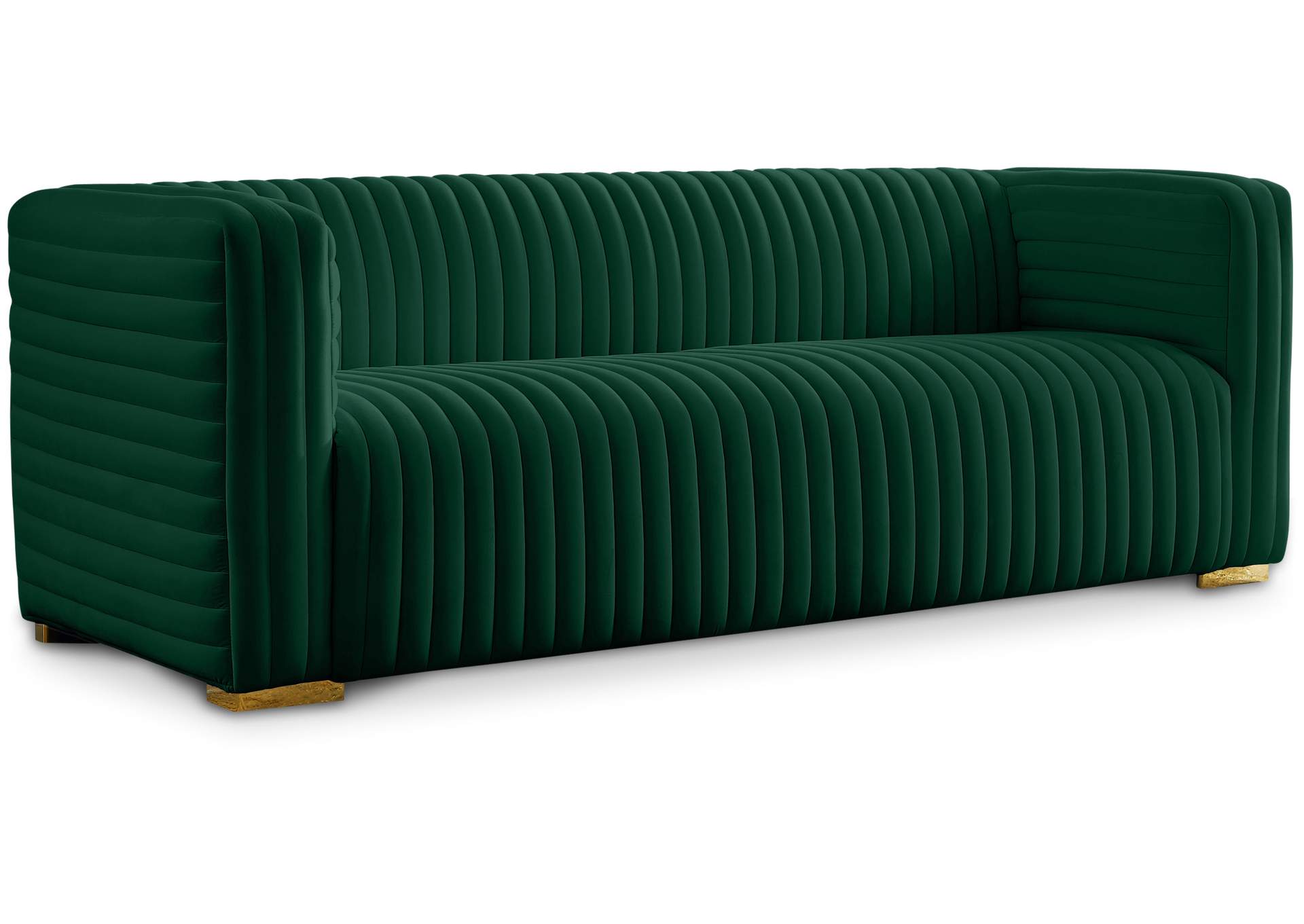 Ravish Green Velvet Sofa,Meridian Furniture