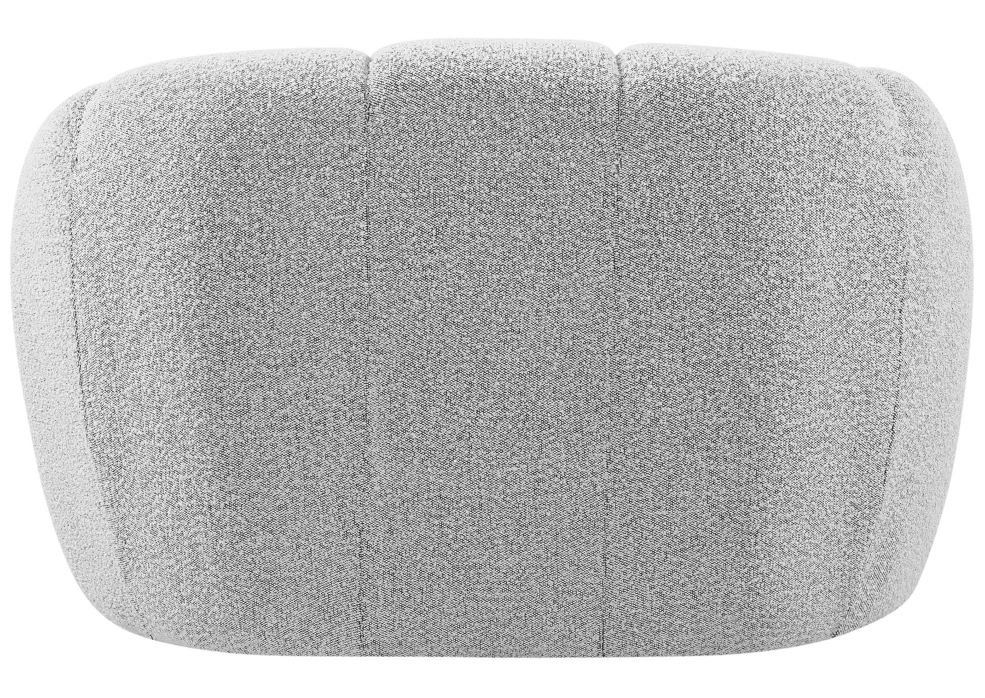 Elijah Grey Boucle Fabric Chair,Meridian Furniture