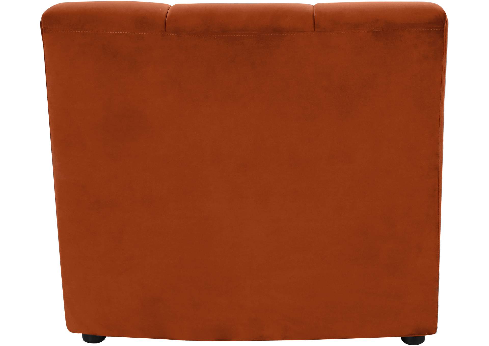 Limitless Cognac Velvet Modular Chair,Meridian Furniture