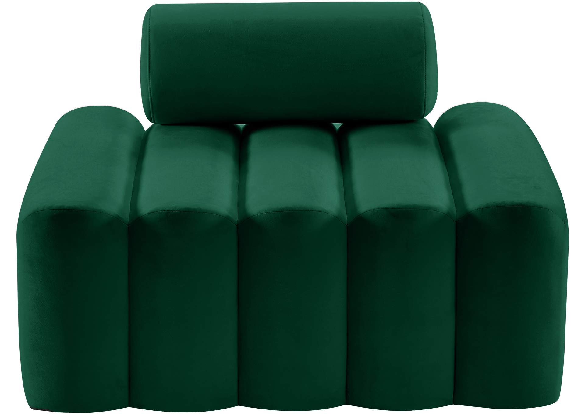 Melody Green Velvet Chair,Meridian Furniture