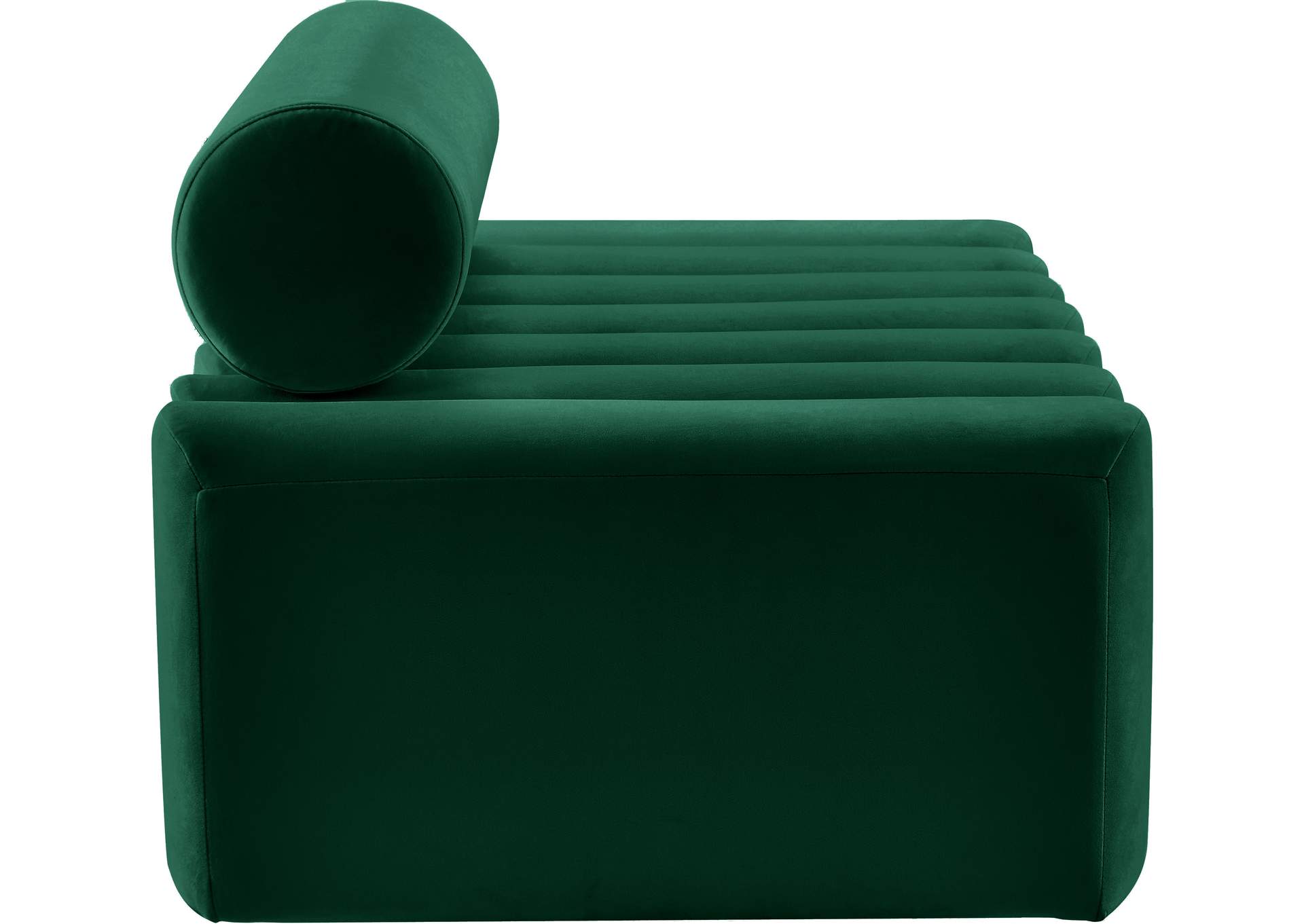 Melody Green Velvet Loveseat,Meridian Furniture