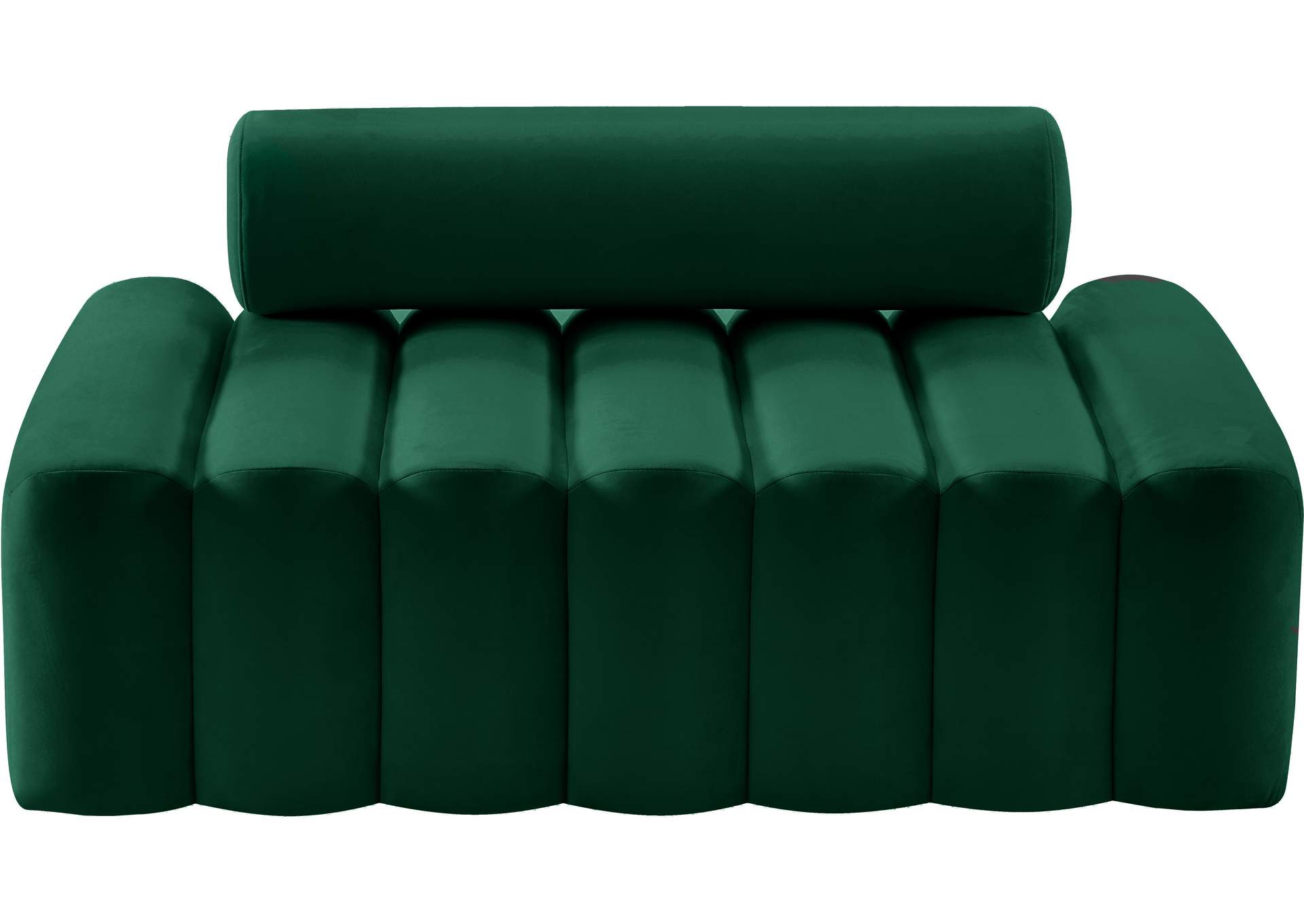 Melody Green Velvet Loveseat,Meridian Furniture