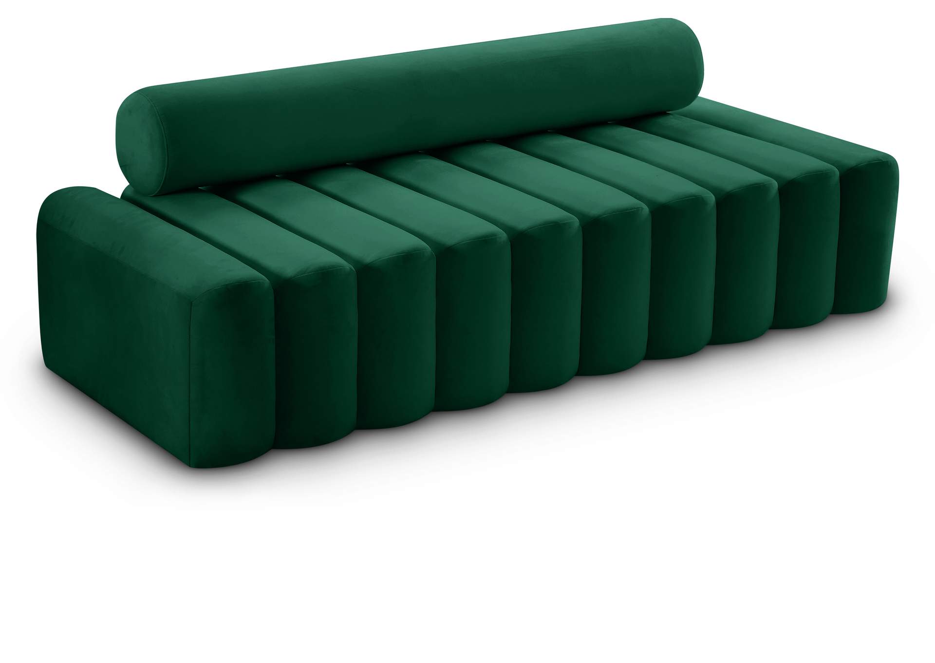 Melody Green Velvet Sofa,Meridian Furniture