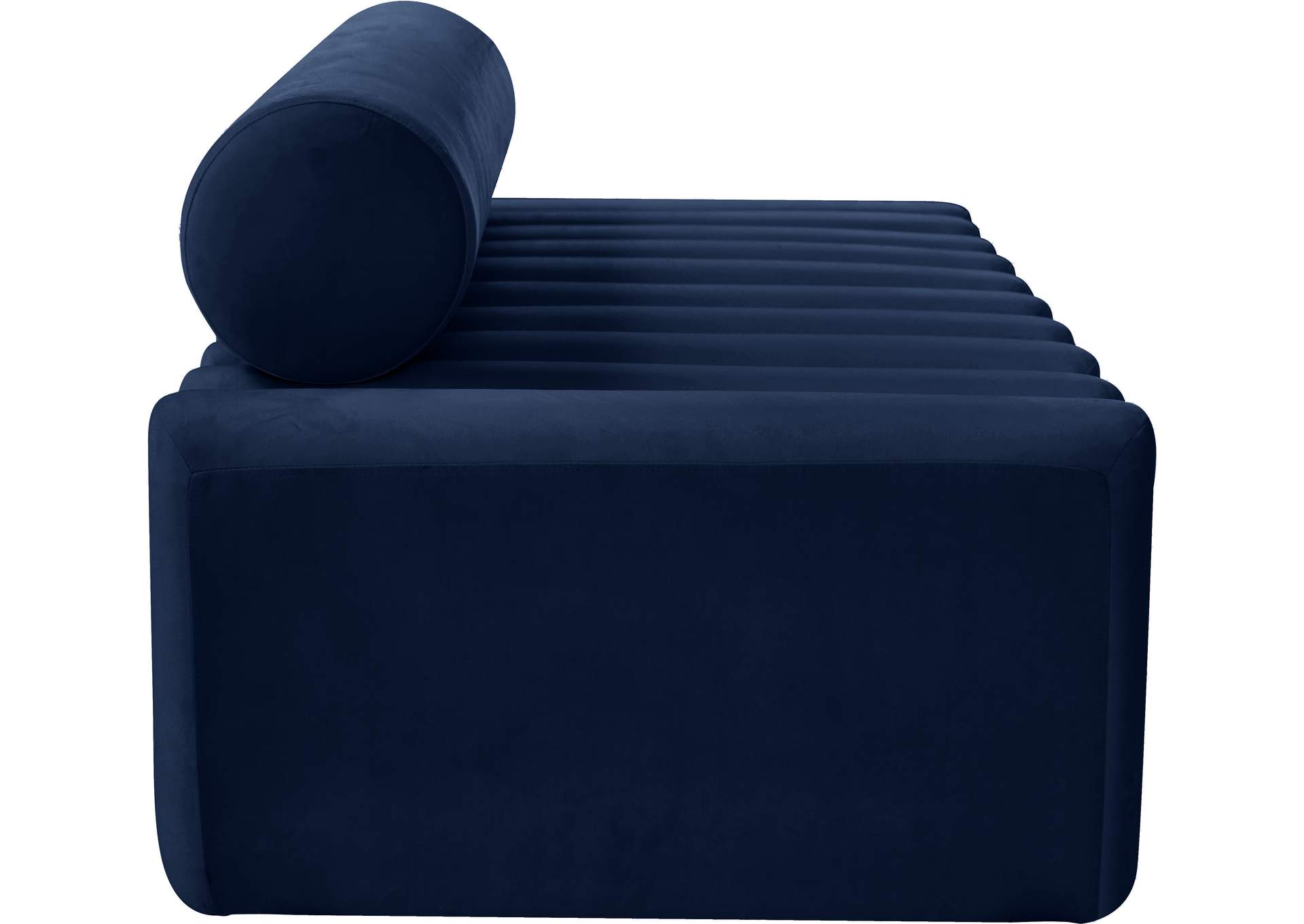 Melody Navy Velvet Sofa,Meridian Furniture