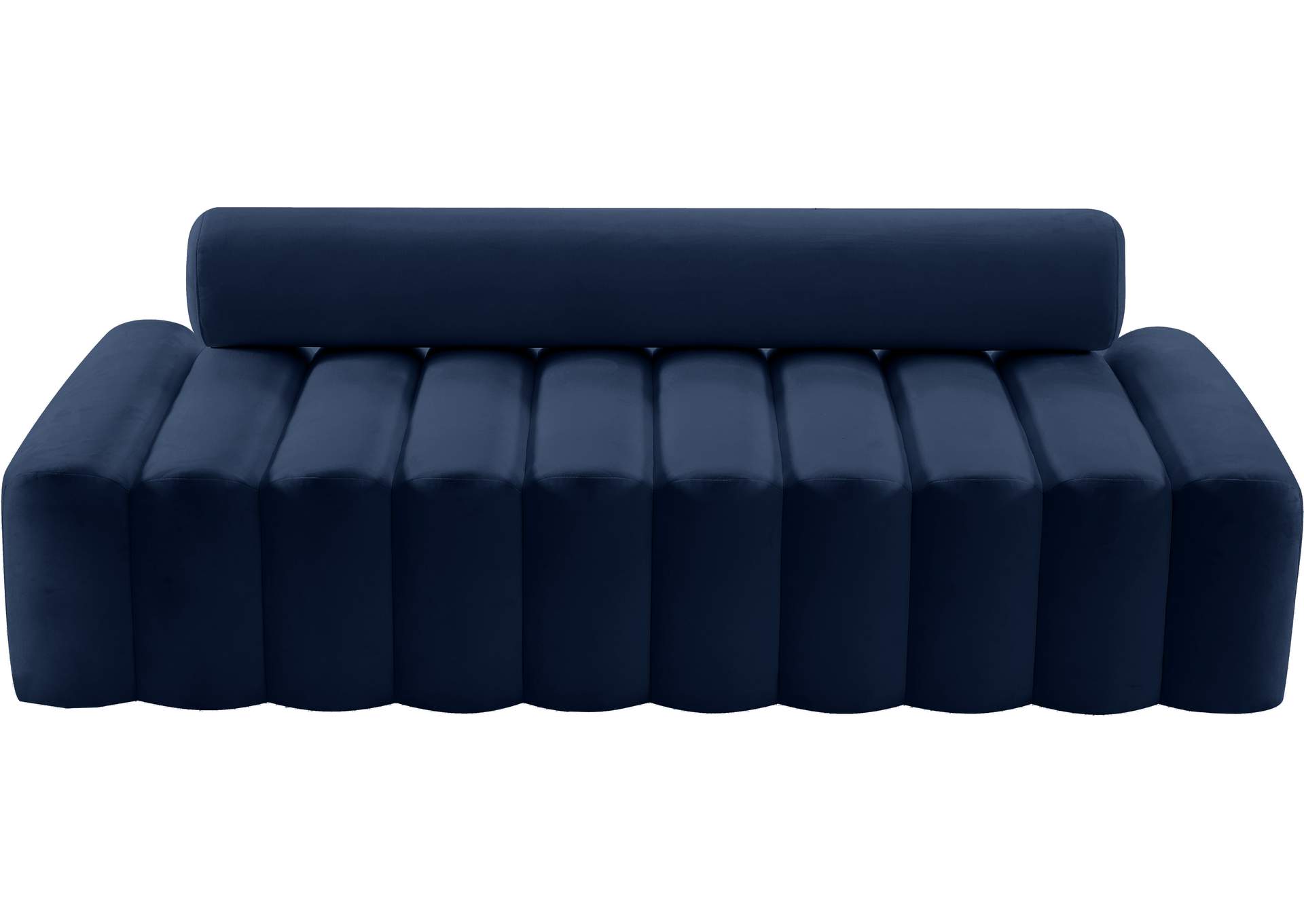 Melody Navy Velvet Sofa,Meridian Furniture