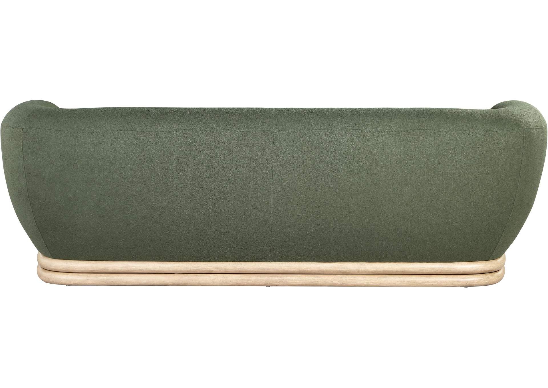 Kipton Green Boucle Fabric Sofa,Meridian Furniture