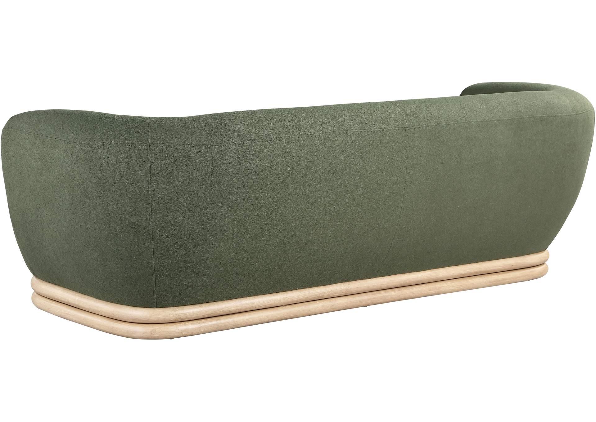 Kipton Green Boucle Fabric Sofa,Meridian Furniture