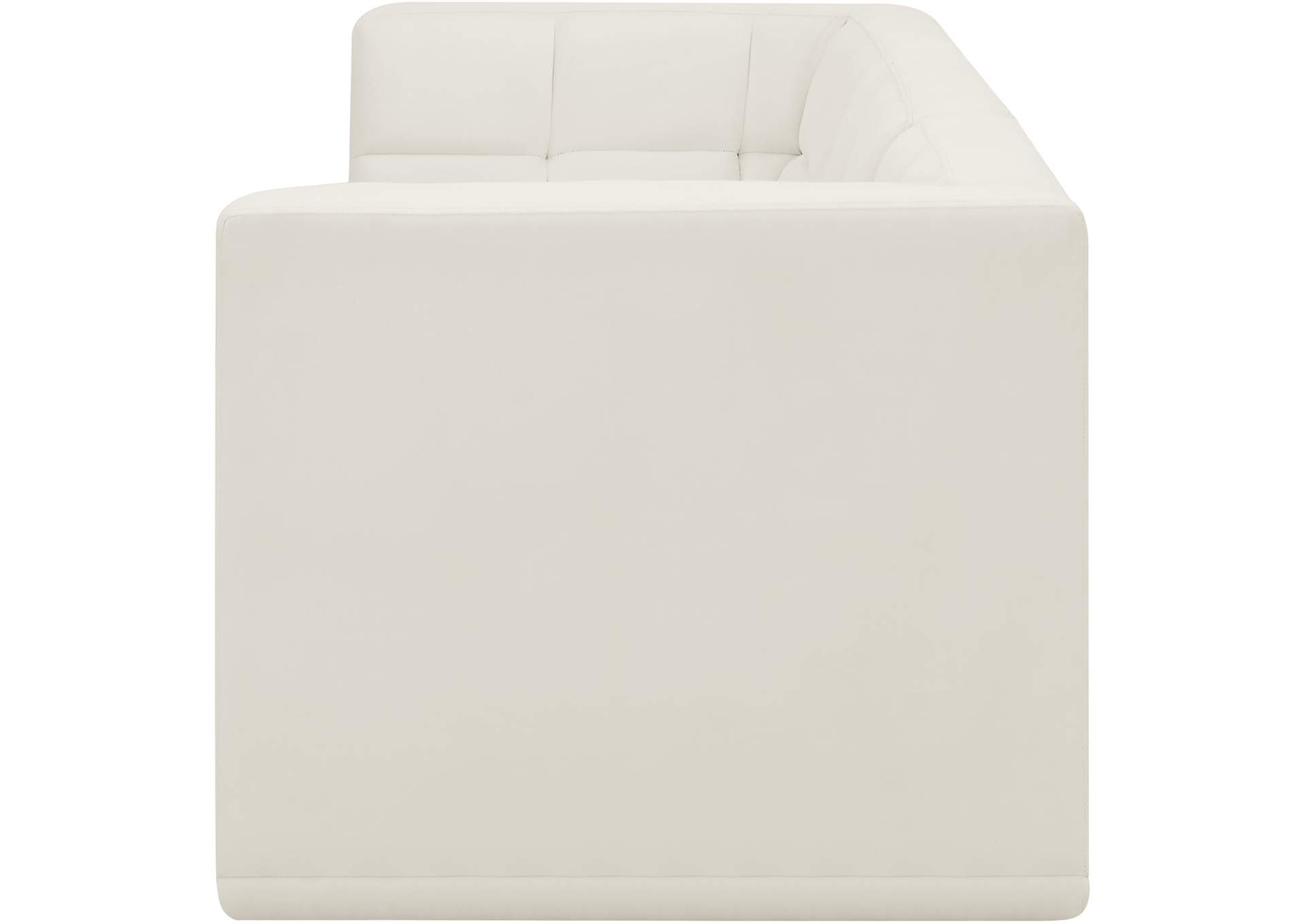 Relax Cream Velvet Modular Sofa,Meridian Furniture