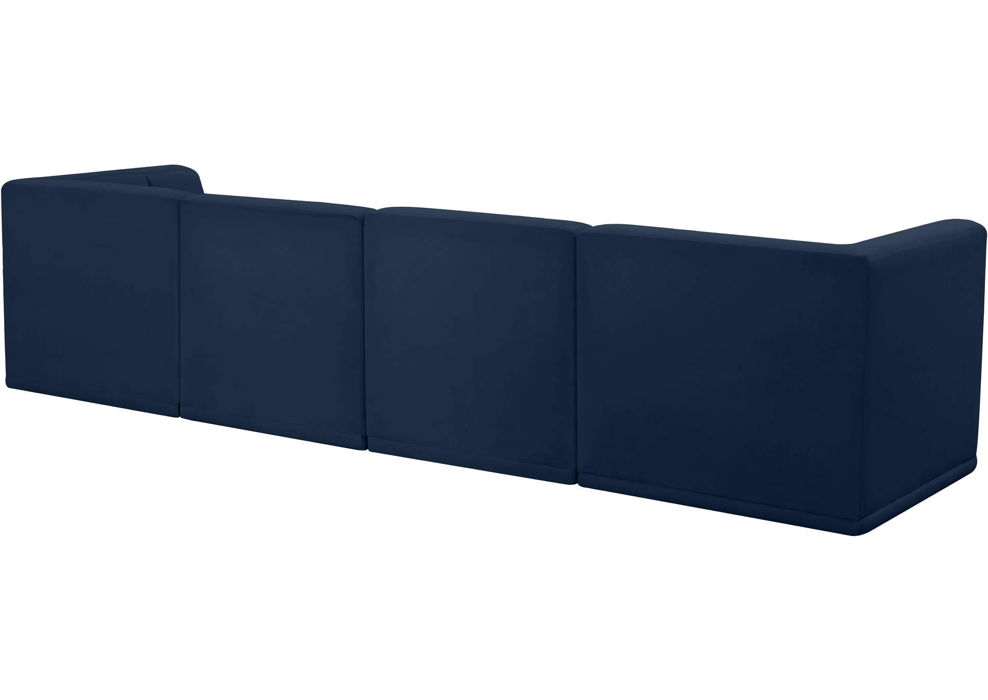 Relax Navy Velvet Modular Sofa,Meridian Furniture