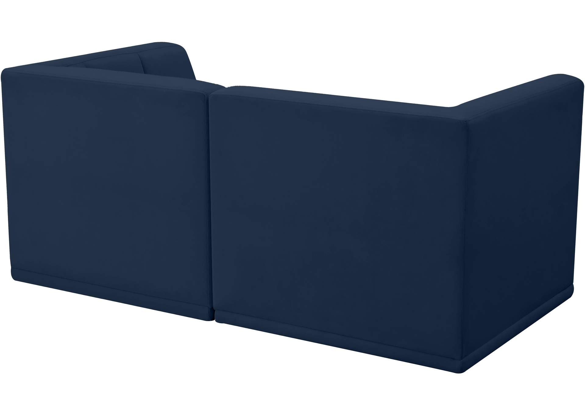 Relax Navy Velvet Modular Sofa,Meridian Furniture