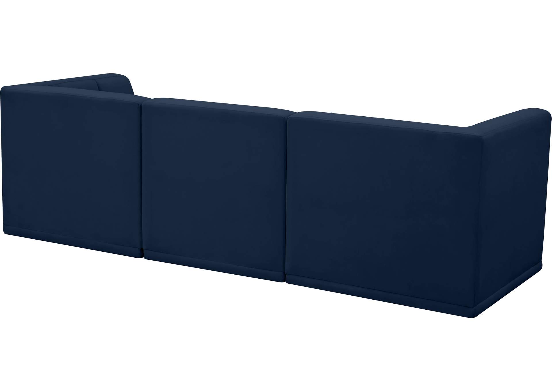 Relax Navy Velvet Modular Sofa,Meridian Furniture