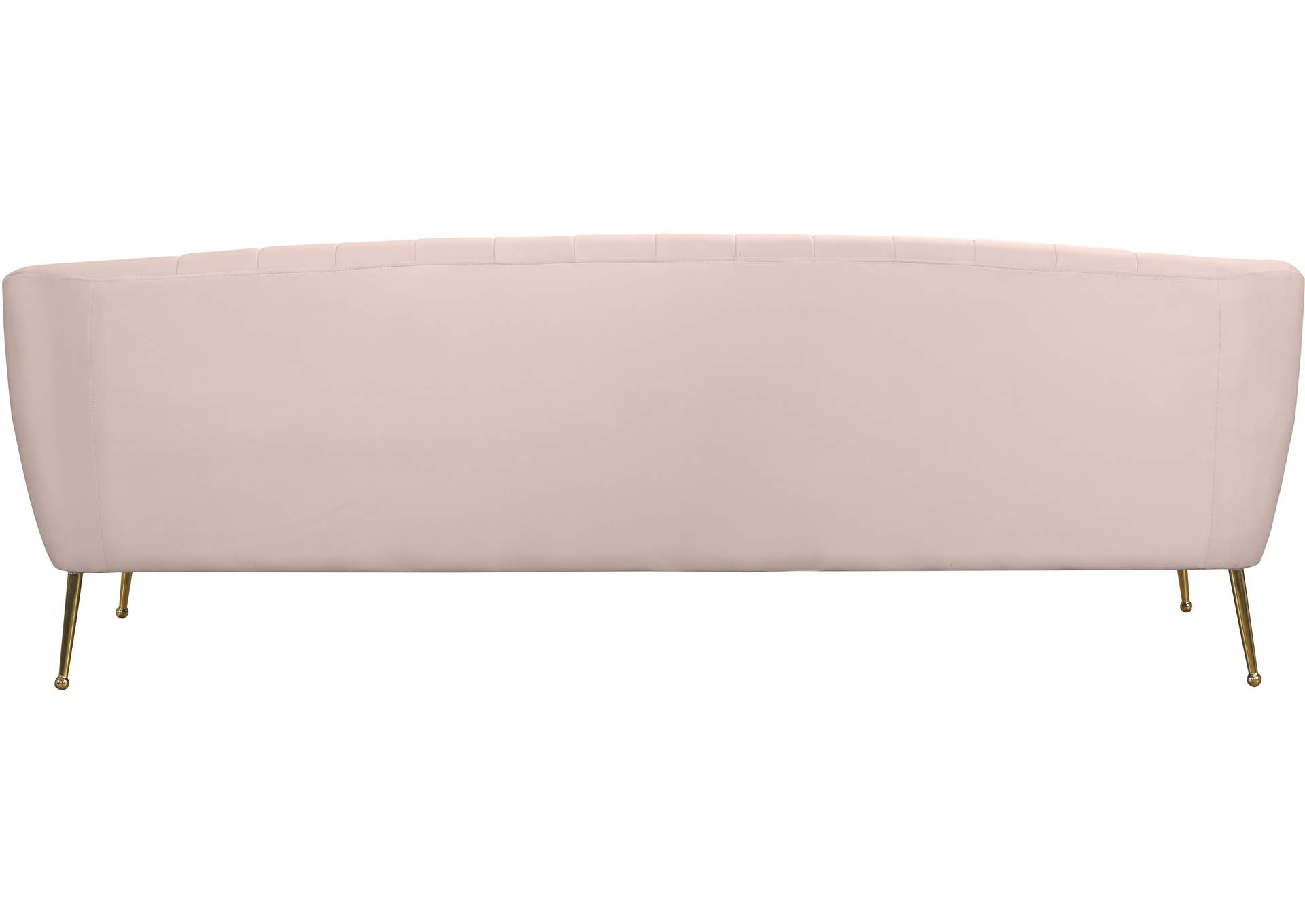 Tori Pink Velvet Sofa,Meridian Furniture