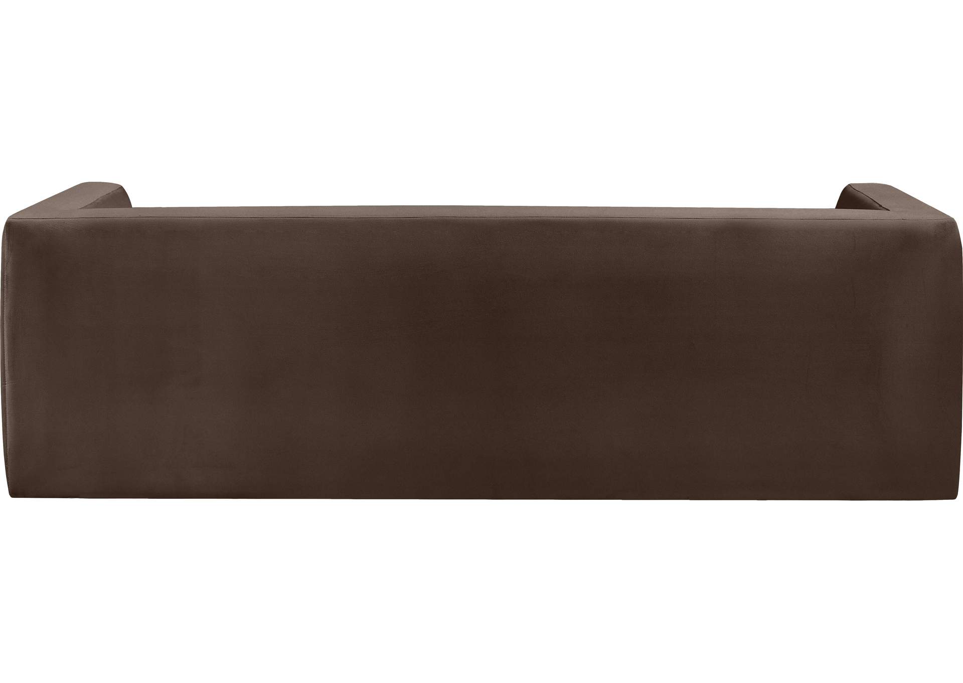 Henson Brown Velvet Sofa,Meridian Furniture