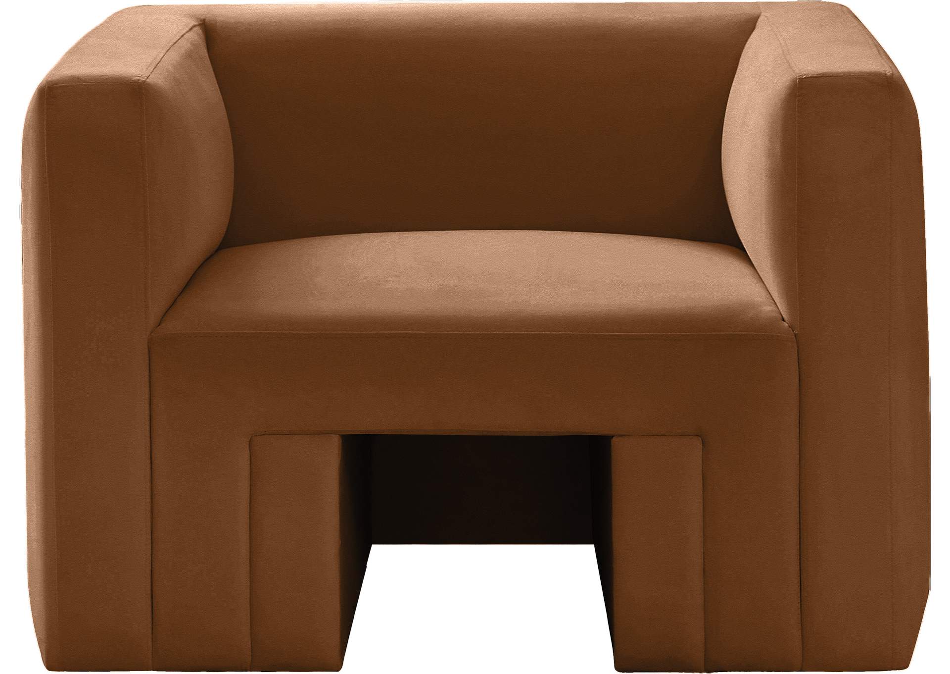 Henson Saddle Velvet Chair,Meridian Furniture