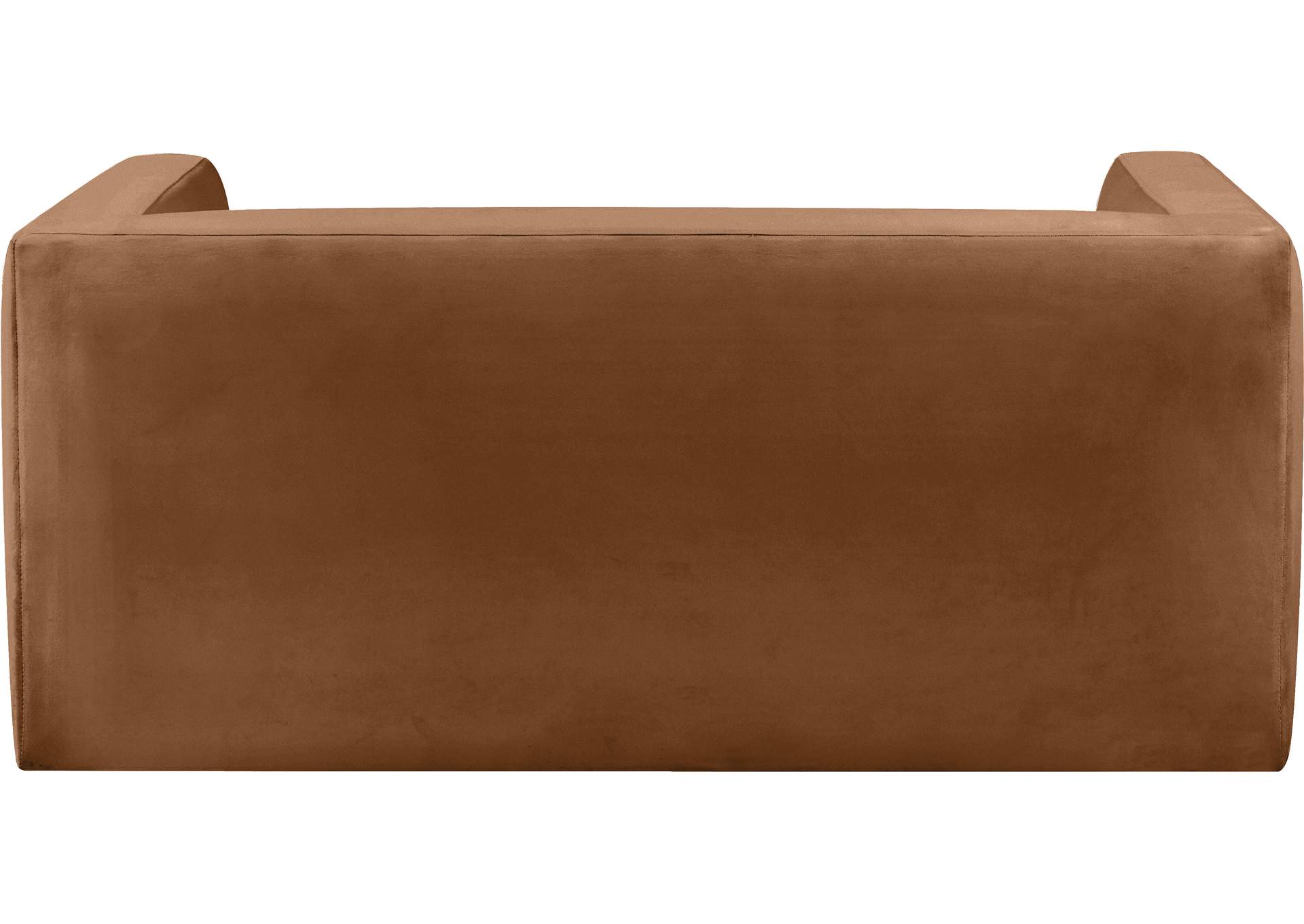 Henson Saddle Velvet Loveseat,Meridian Furniture