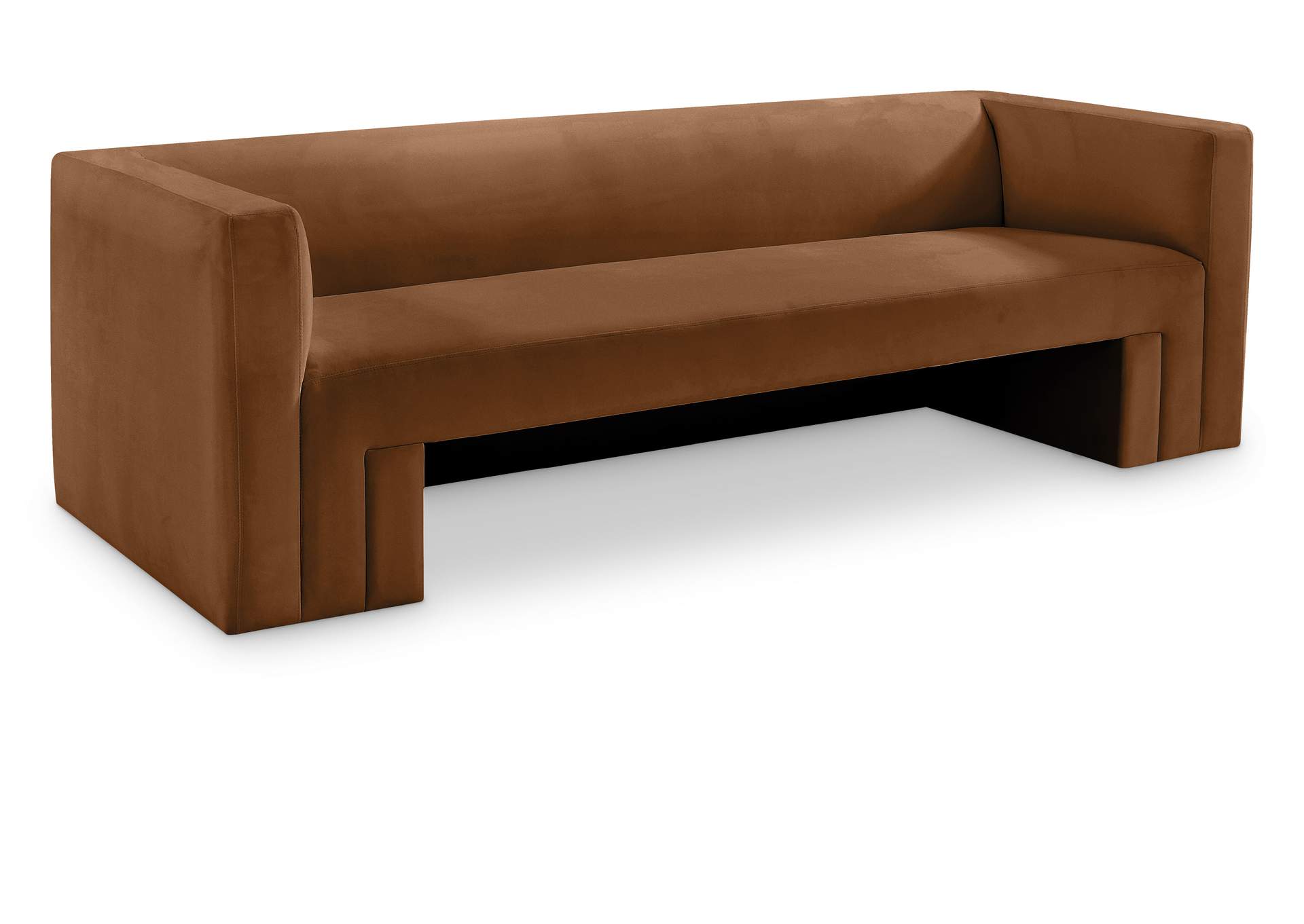 Henson Saddle Velvet Sofa,Meridian Furniture
