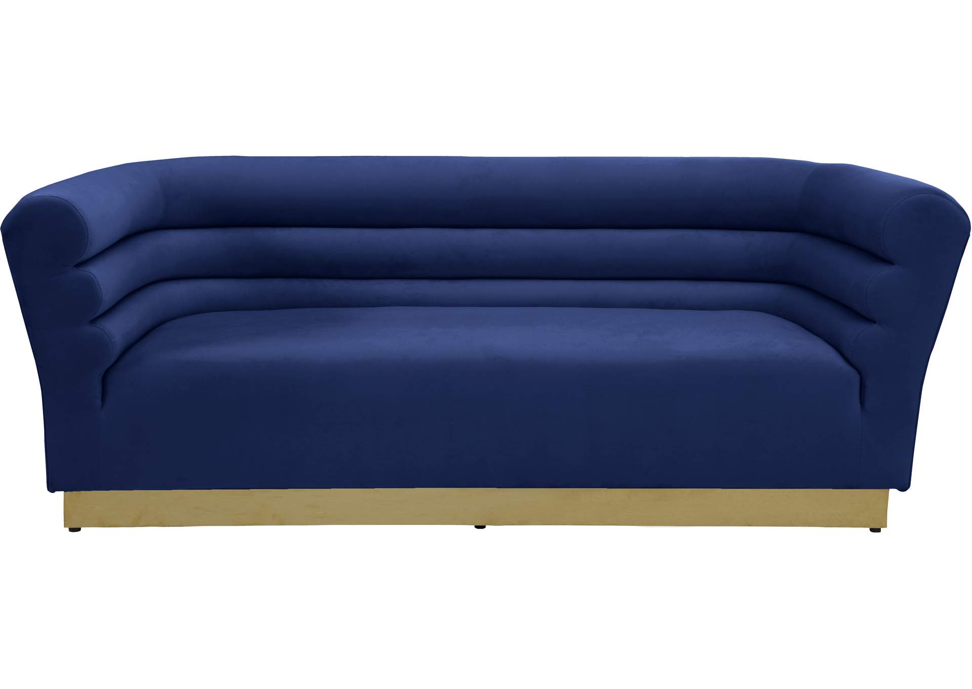 Bellini Navy Velvet Sofa,Meridian Furniture