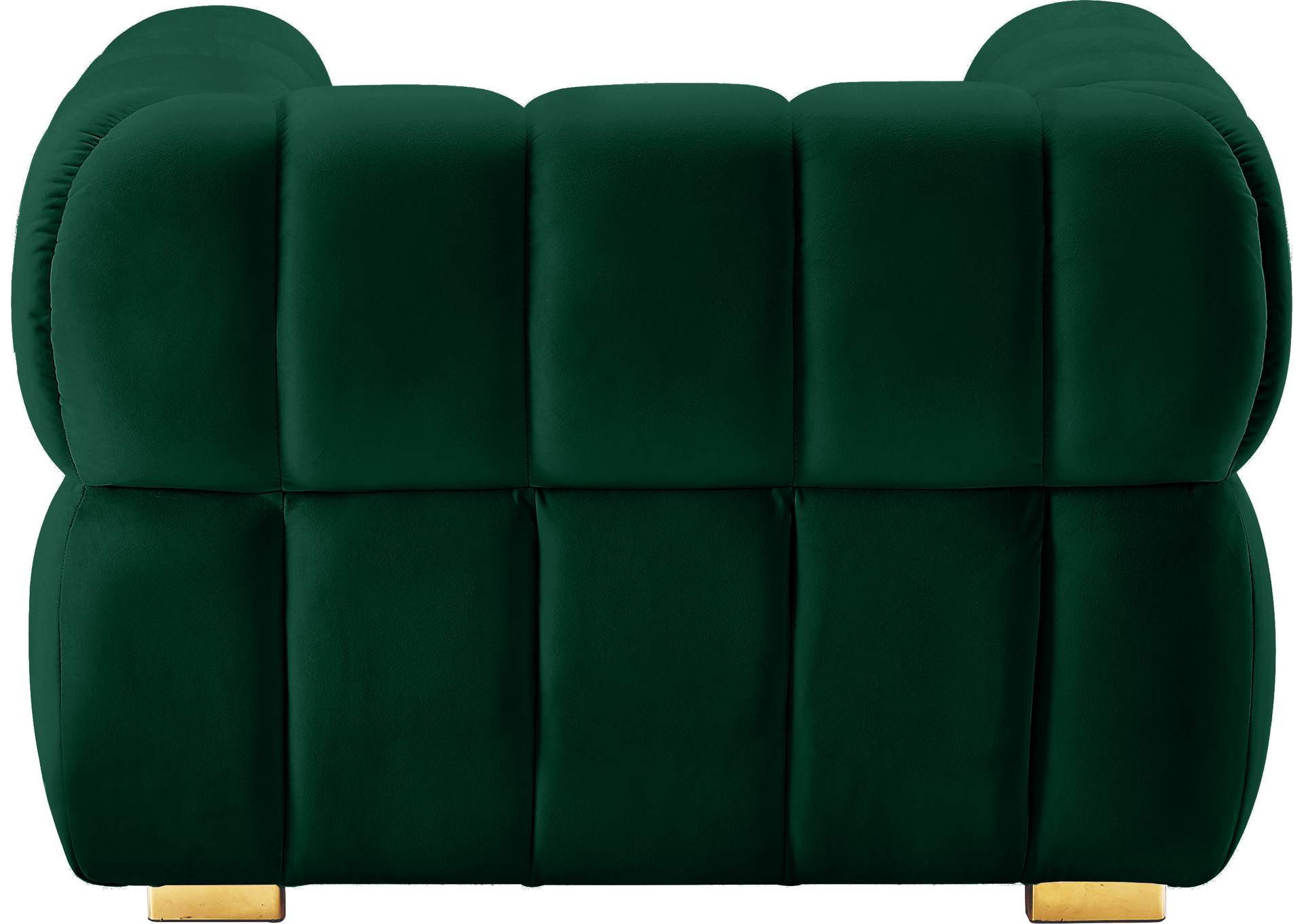 Gwen Green Velvet Chair,Meridian Furniture