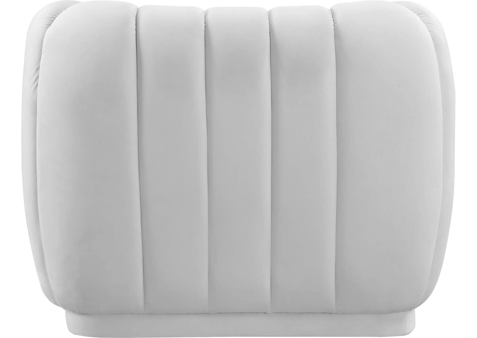 Dixie Cream Velvet Chair,Meridian Furniture