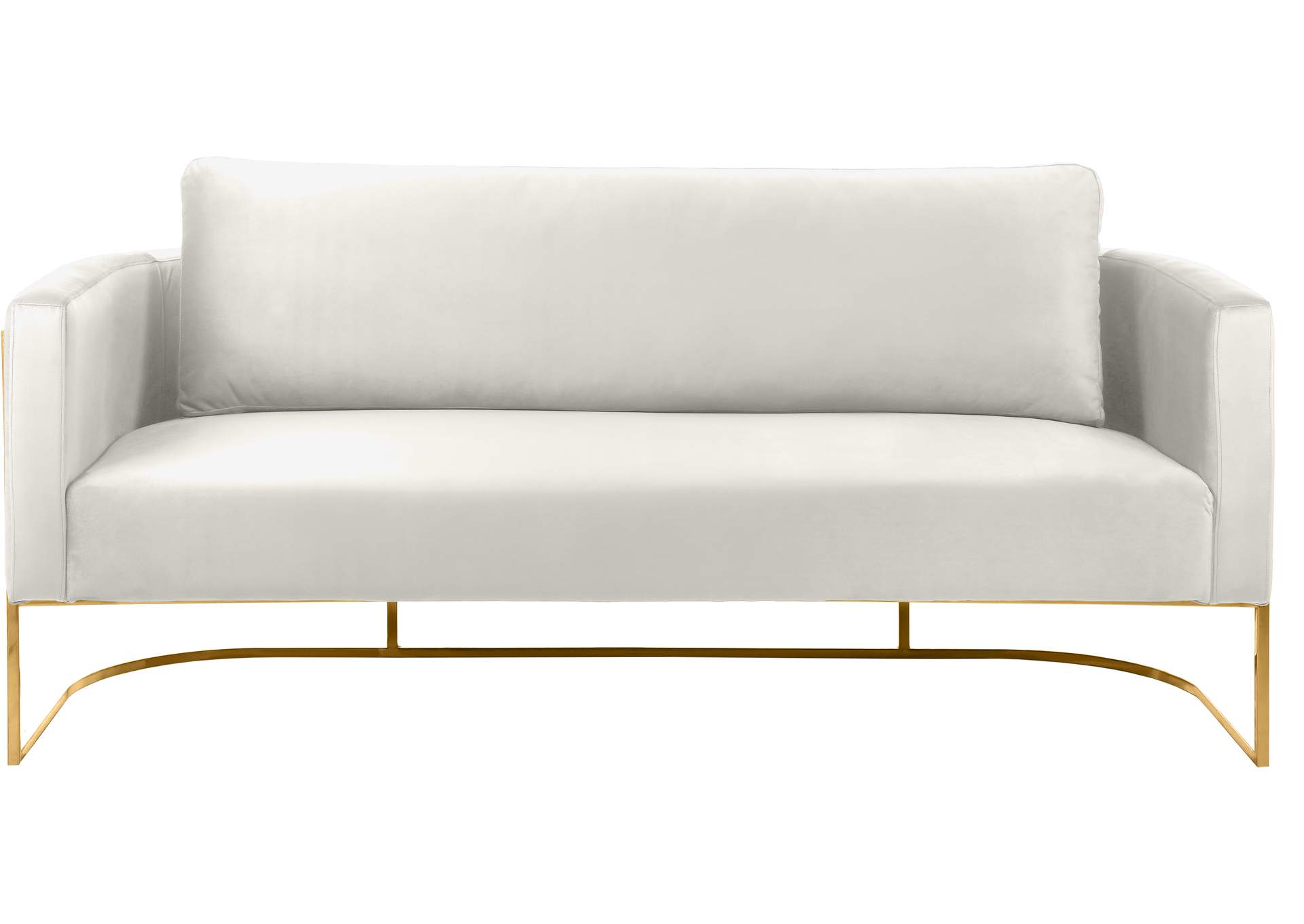 Casa Cream Velvet Sofa,Meridian Furniture