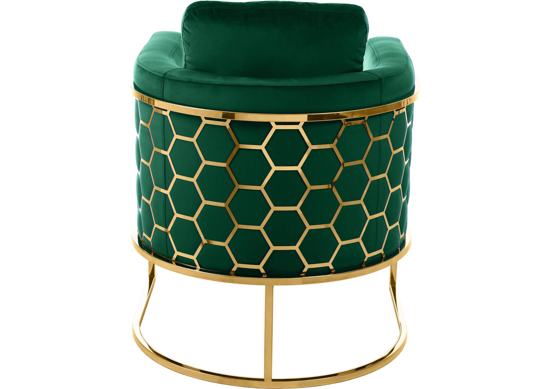 Casa Green Velvet Chair,Meridian Furniture