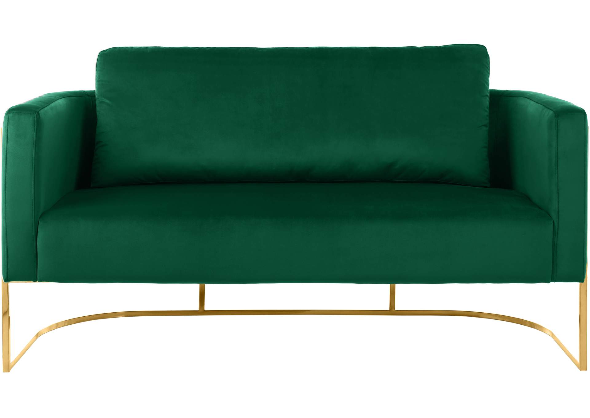 Casa Green Velvet Loveseat,Meridian Furniture