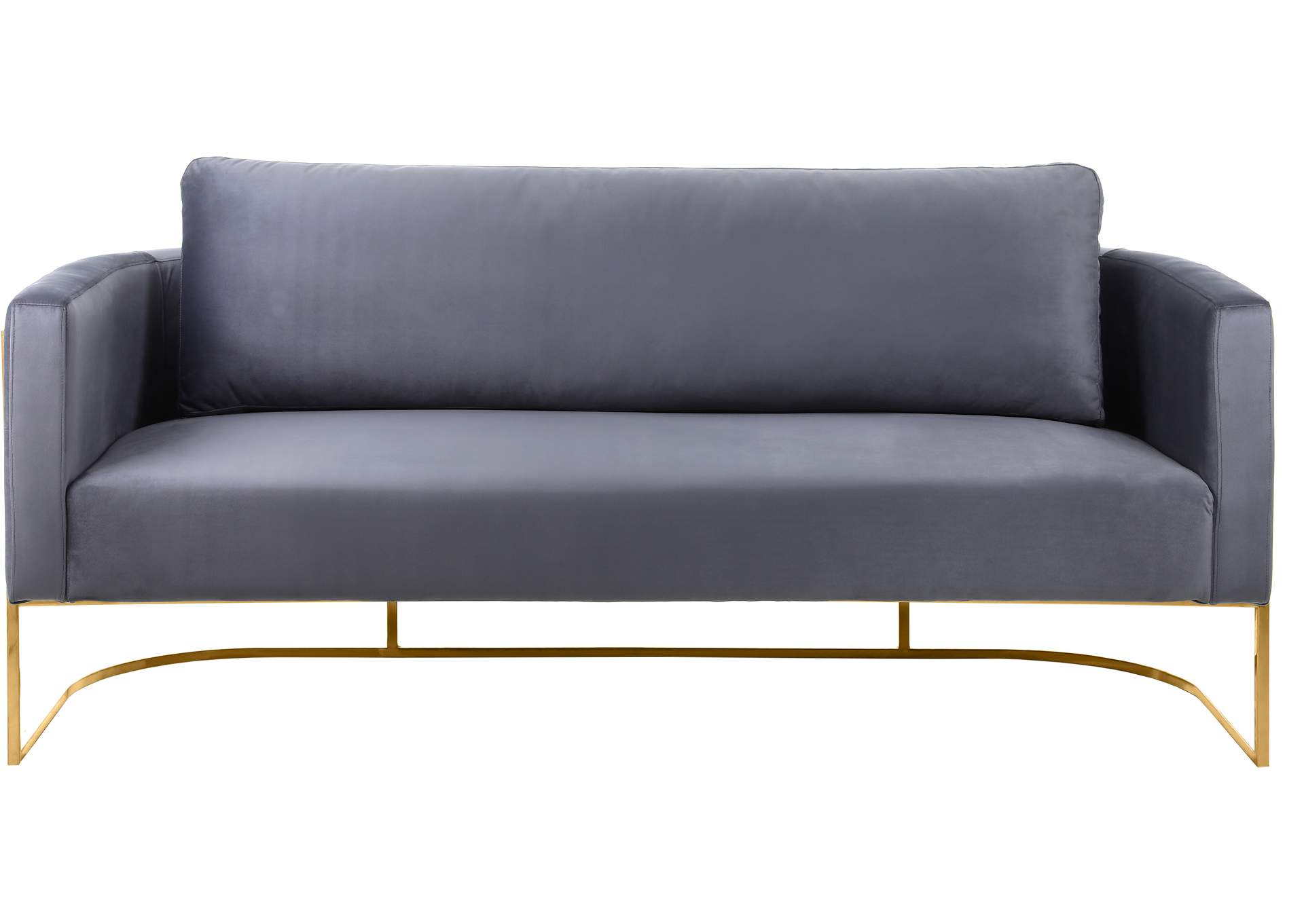 Casa Grey Velvet Sofa,Meridian Furniture