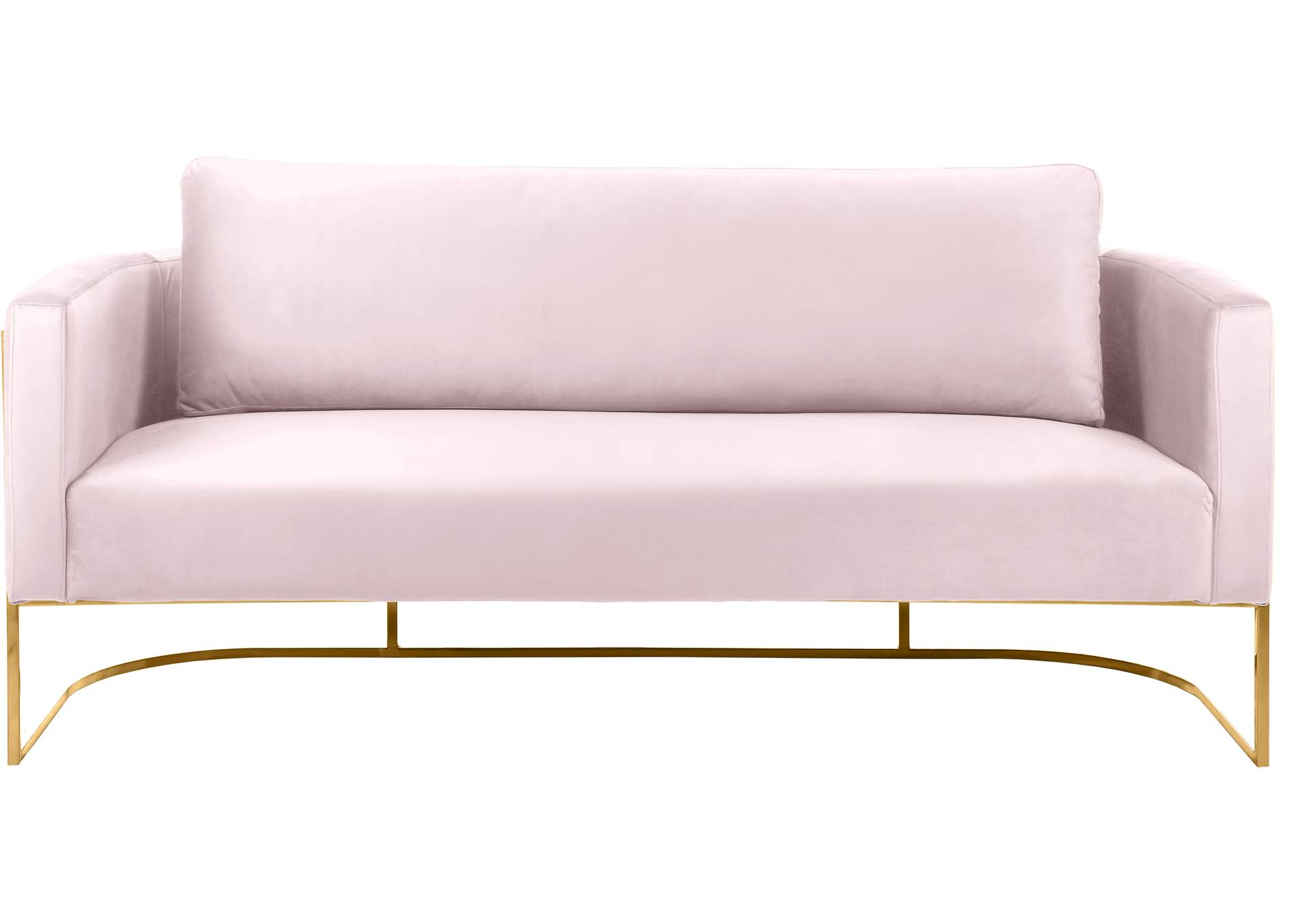 Casa Pink Velvet Sofa,Meridian Furniture