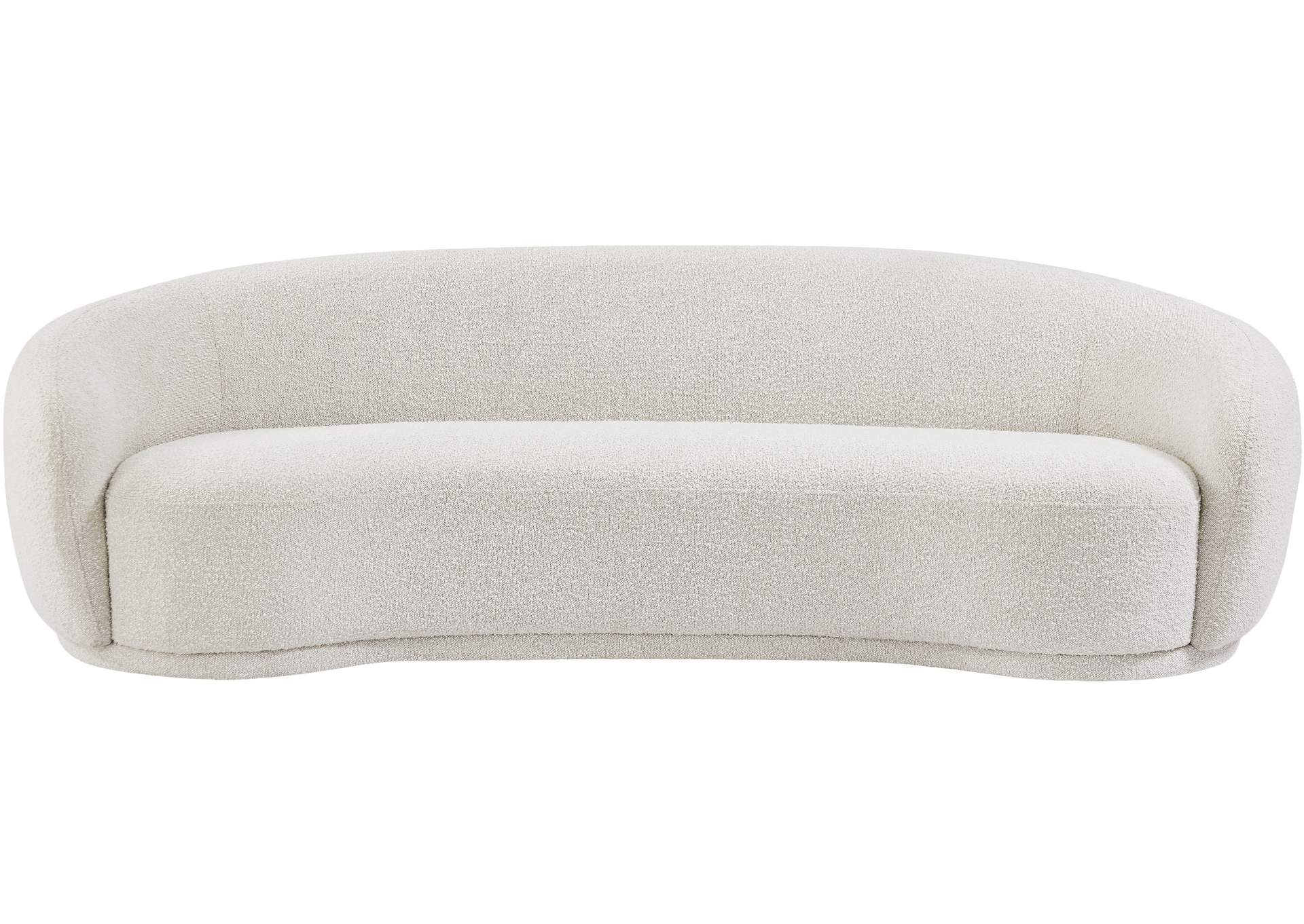 Hyde Cream Boucle Fabric Sofa,Meridian Furniture