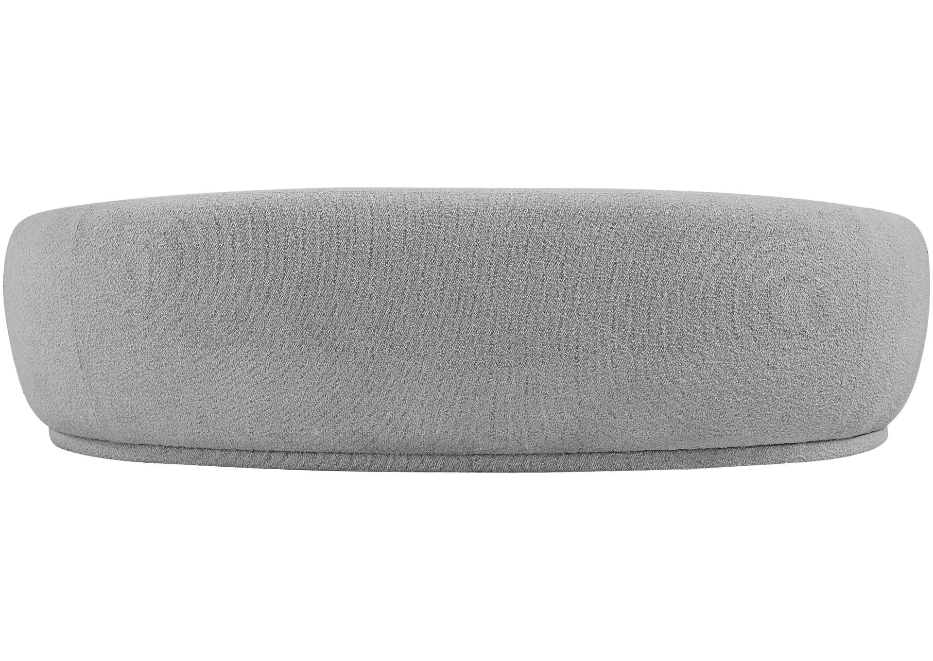 Hyde Grey Boucle Fabric Sofa,Meridian Furniture