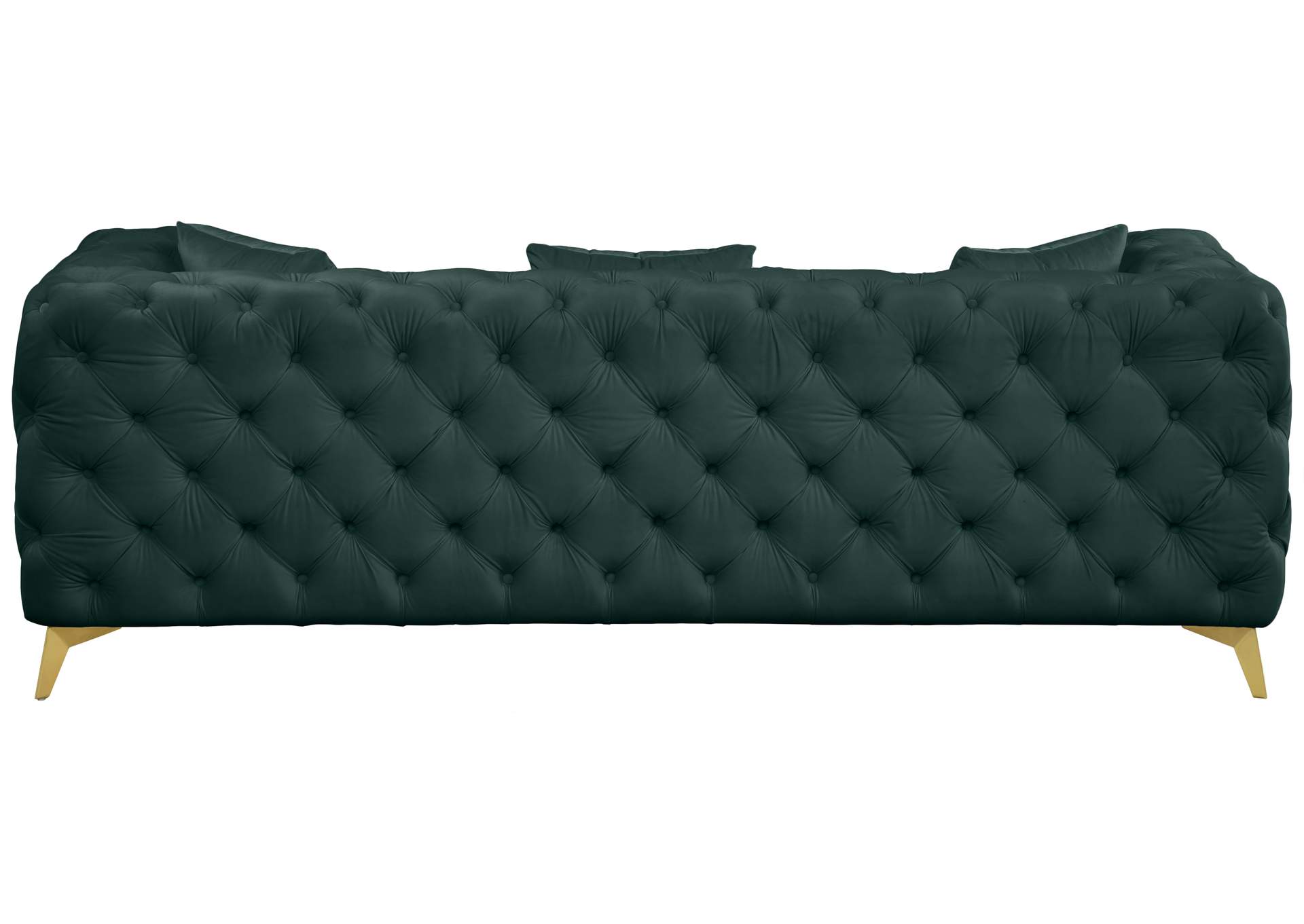 Kingdom Green Velvet Sofa,Meridian Furniture